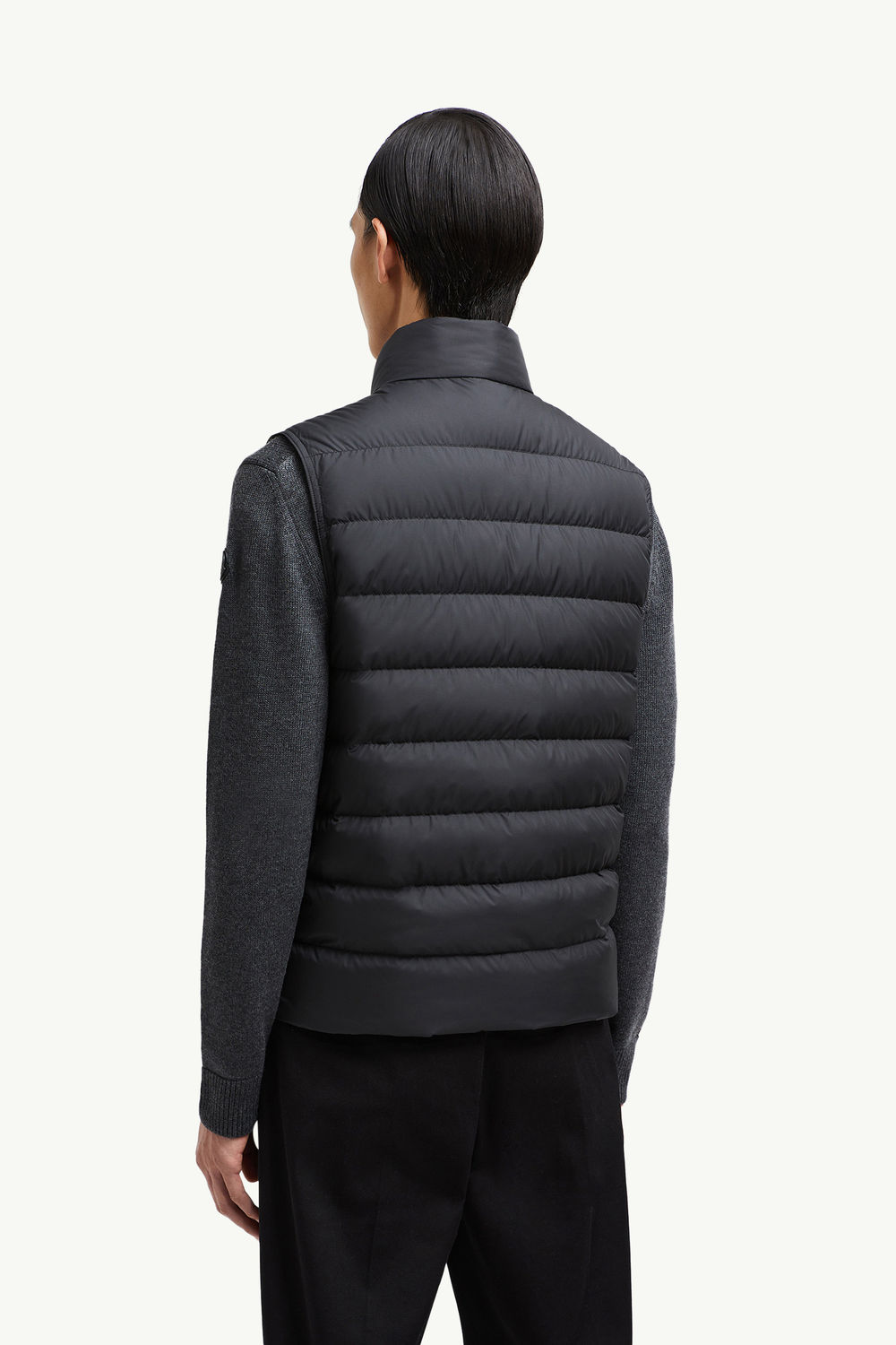 Treompan Down Vest Men Black Moncler 4