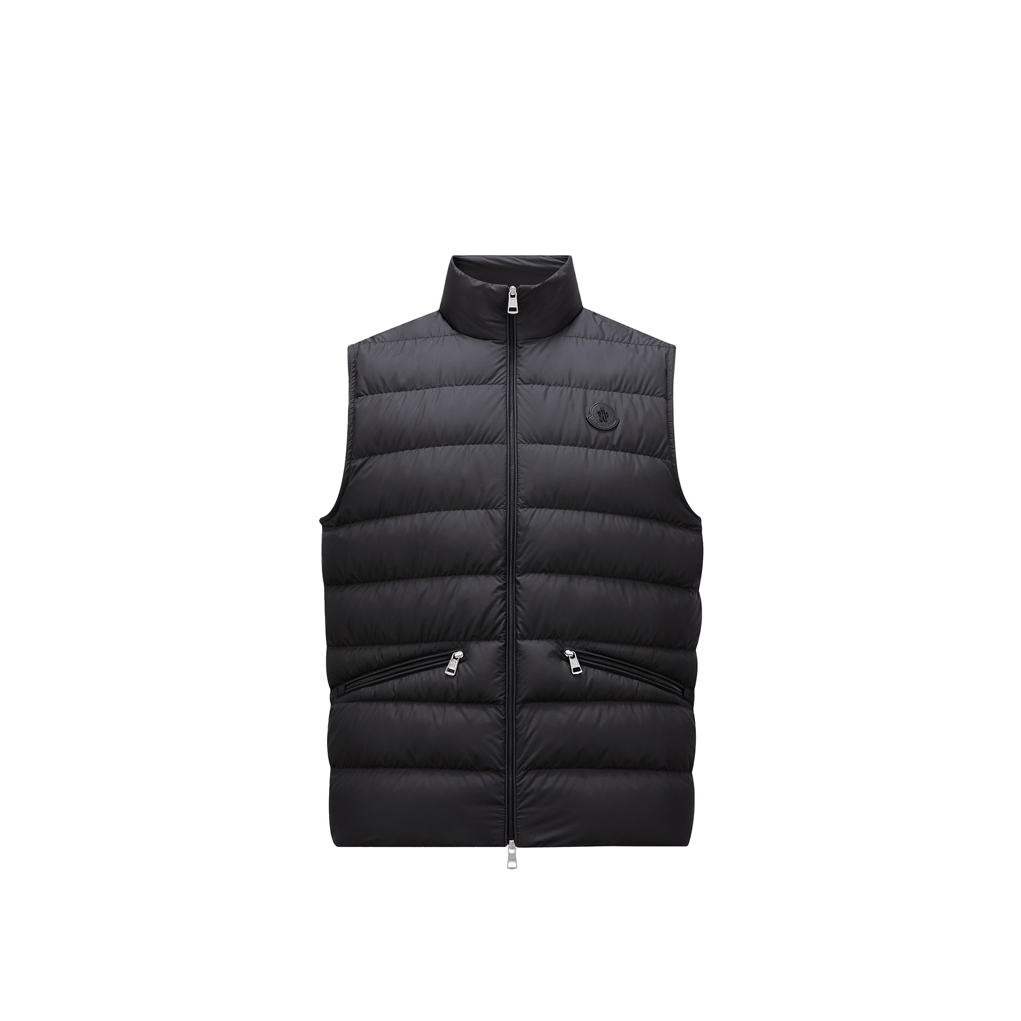 Moncler   Treompan Down Gilet for Men in Black, Size: 42