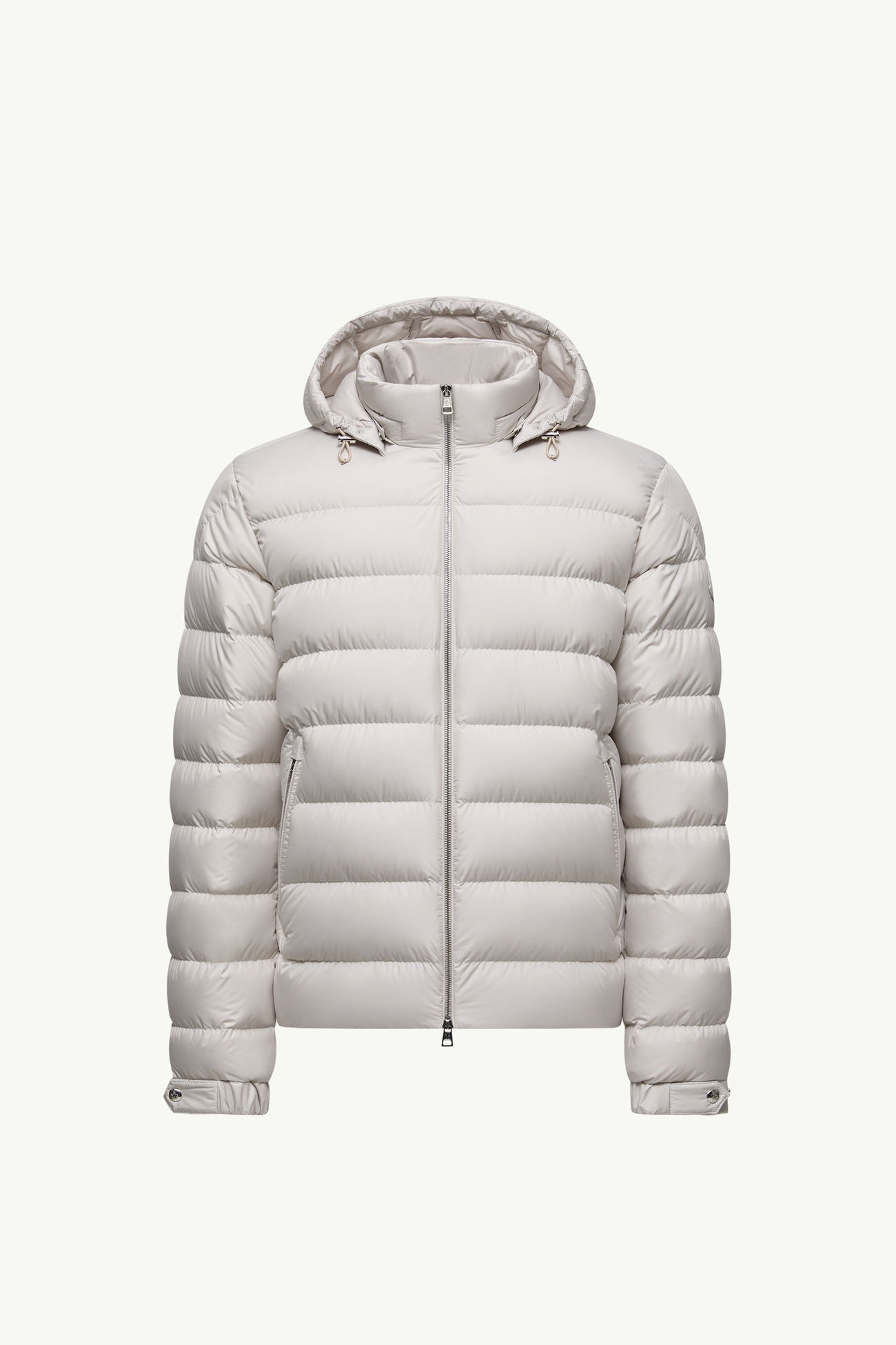 Arneb Hooded Short Down Jacket Men Ice Grey Moncler 2