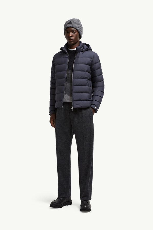 Arneb連帽短身羽絨外套 男士 海軍藍色 Moncler 0