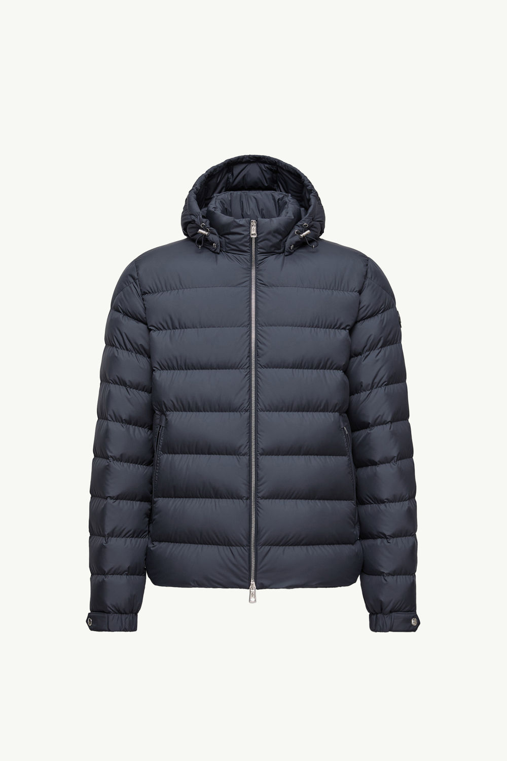 Arneb Hooded Short Down Jacket Men Navy Blue Moncler 2