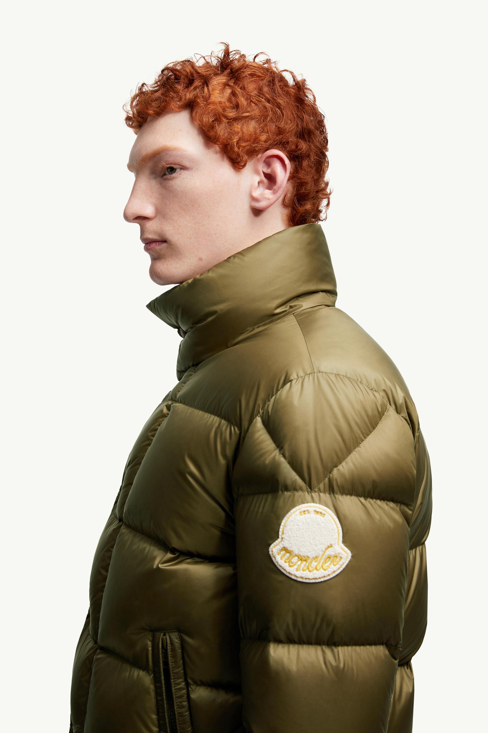 Tripiti Short Down Jacket Men Dark Green Moncler 1