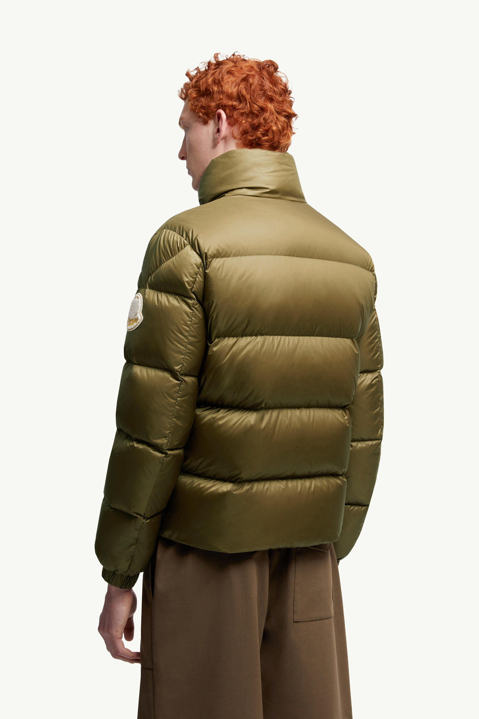 Tripiti Short Down Jacket Men Dark Green Moncler 4