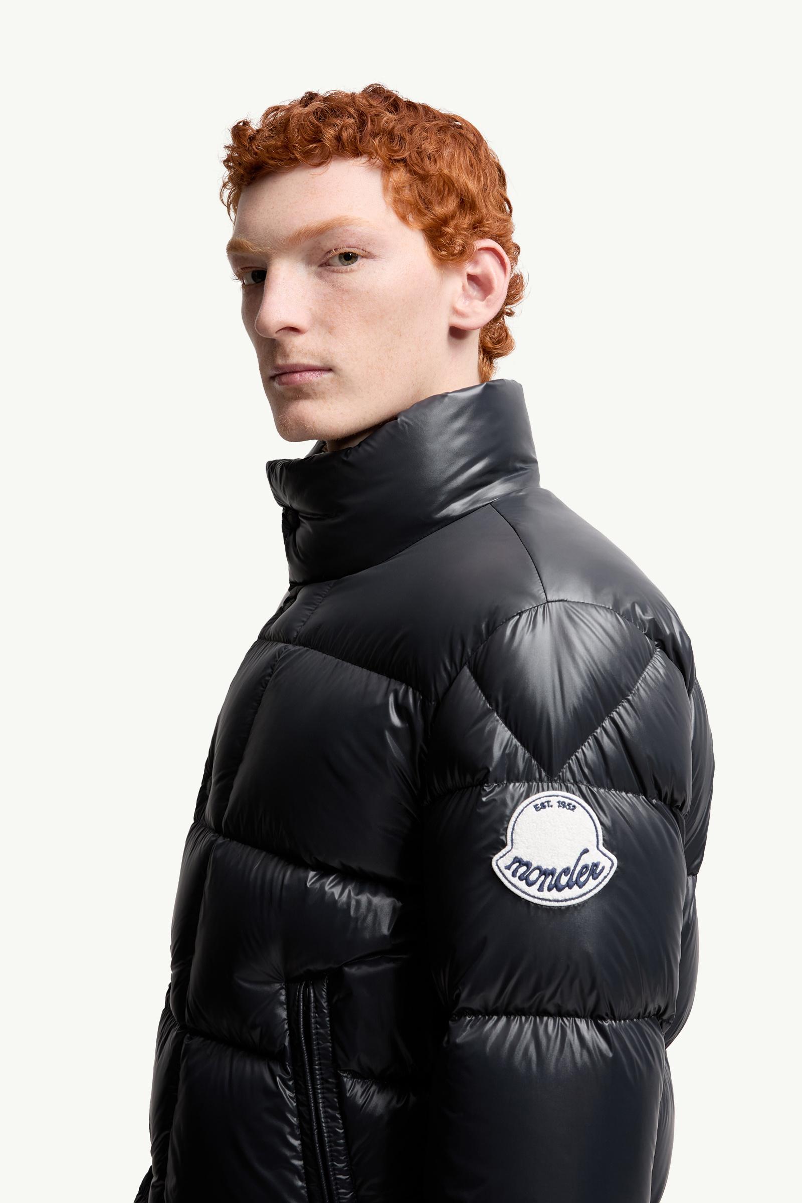 Black Tripiti Short Down Jacket - Short Down Jackets for Men