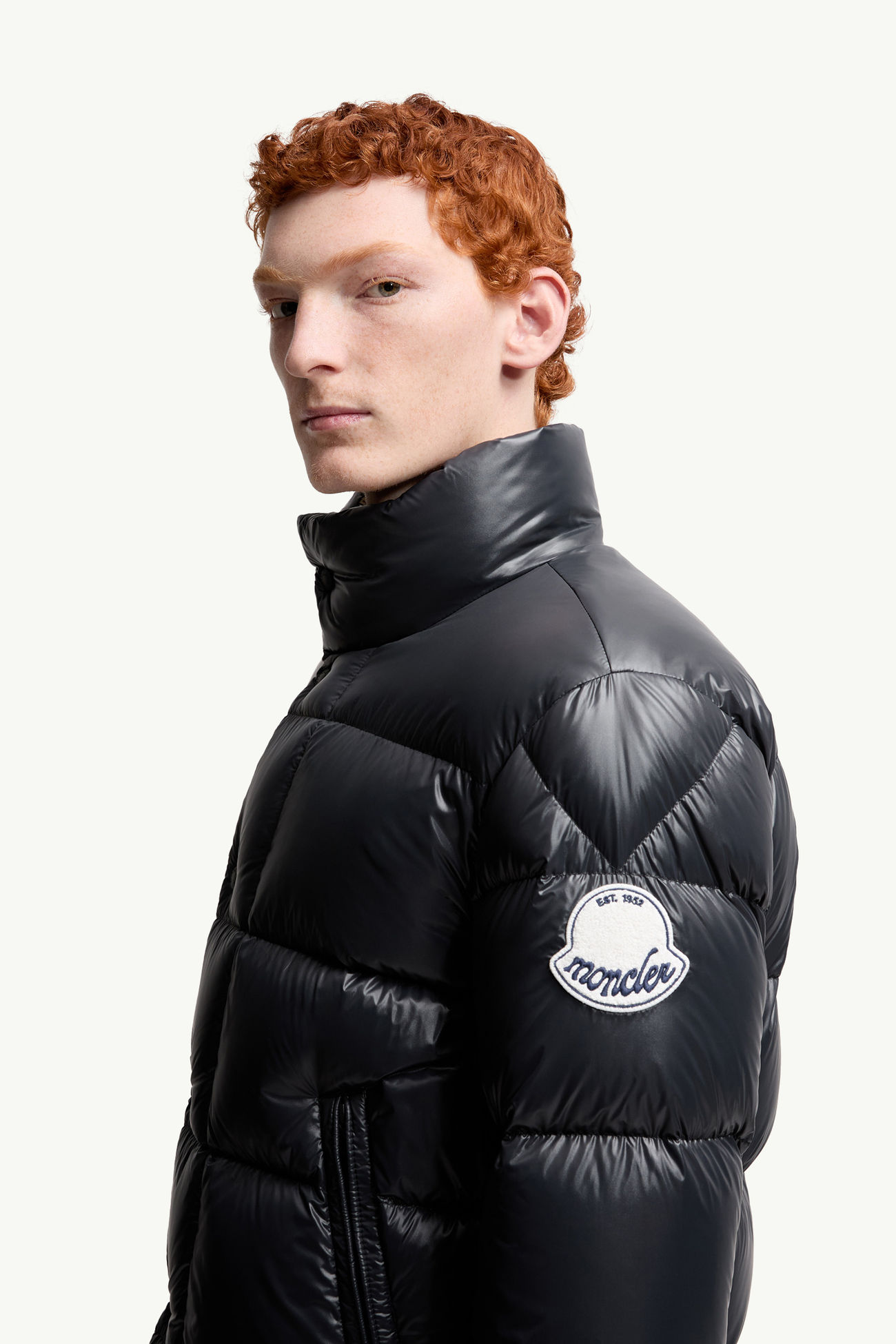 Tripiti短身羽絨外套 男士 黑色 Moncler 1