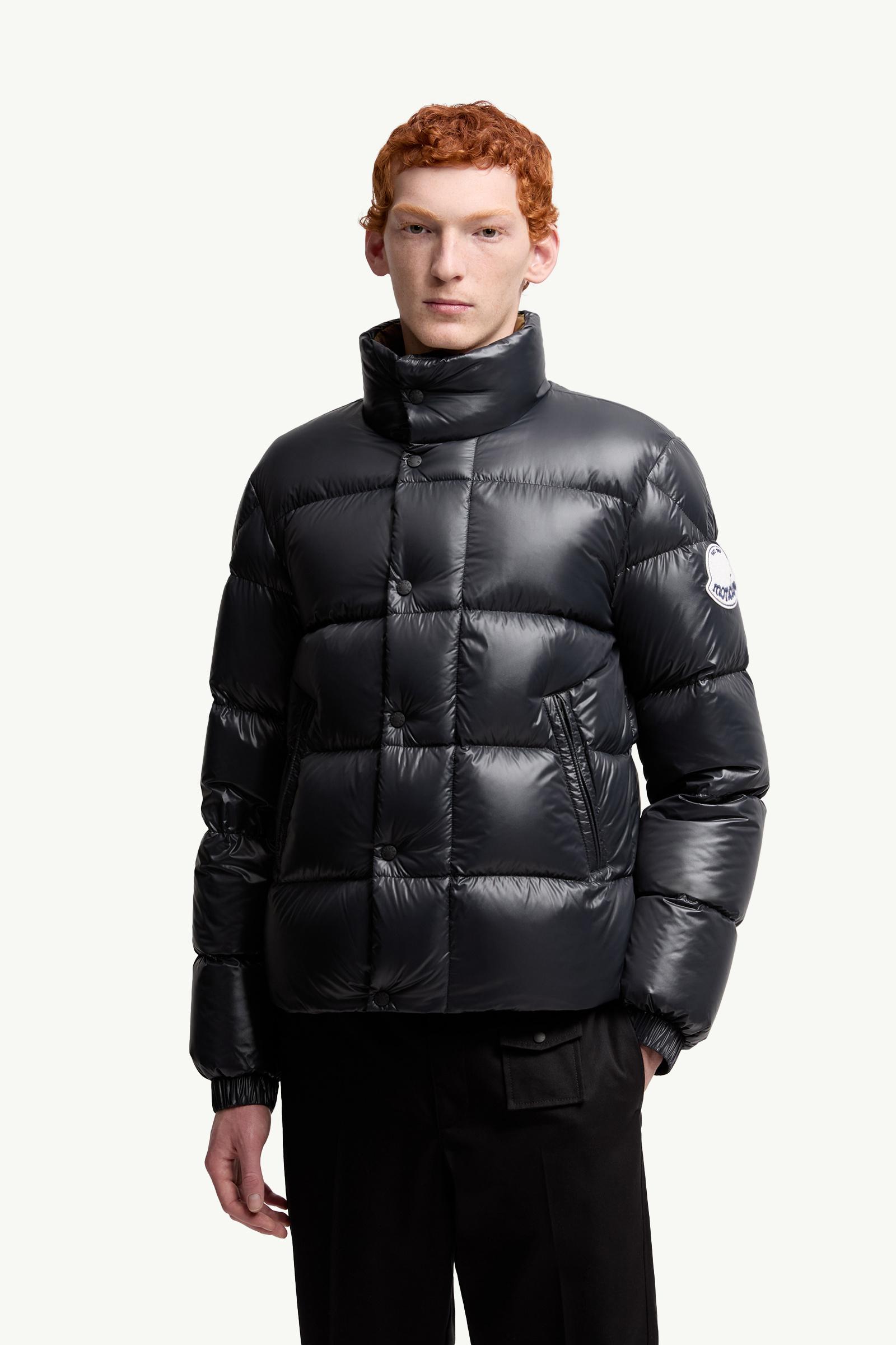Black Tripiti Short Down Jacket - Short Down Jackets for Men