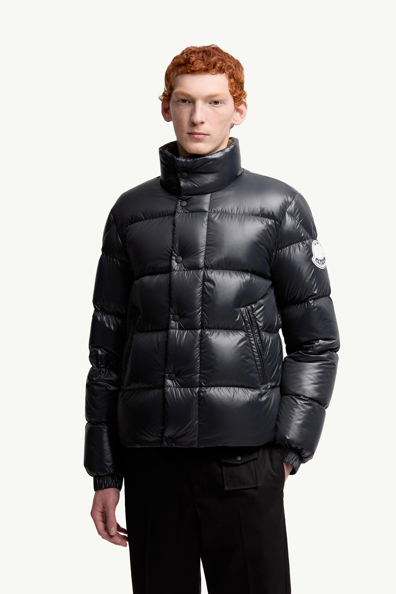 Tripiti Short Down Jacket Men Black Moncler 3