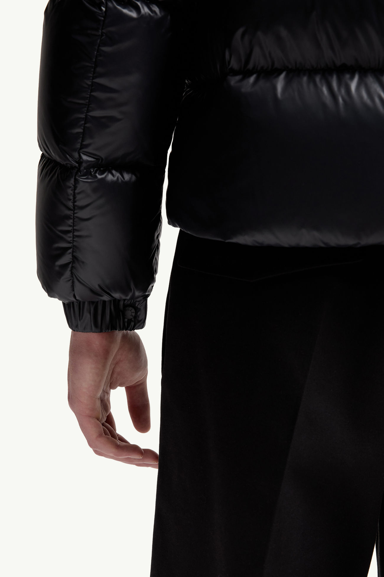 Tripiti短身羽絨外套 男士 黑色 Moncler 6