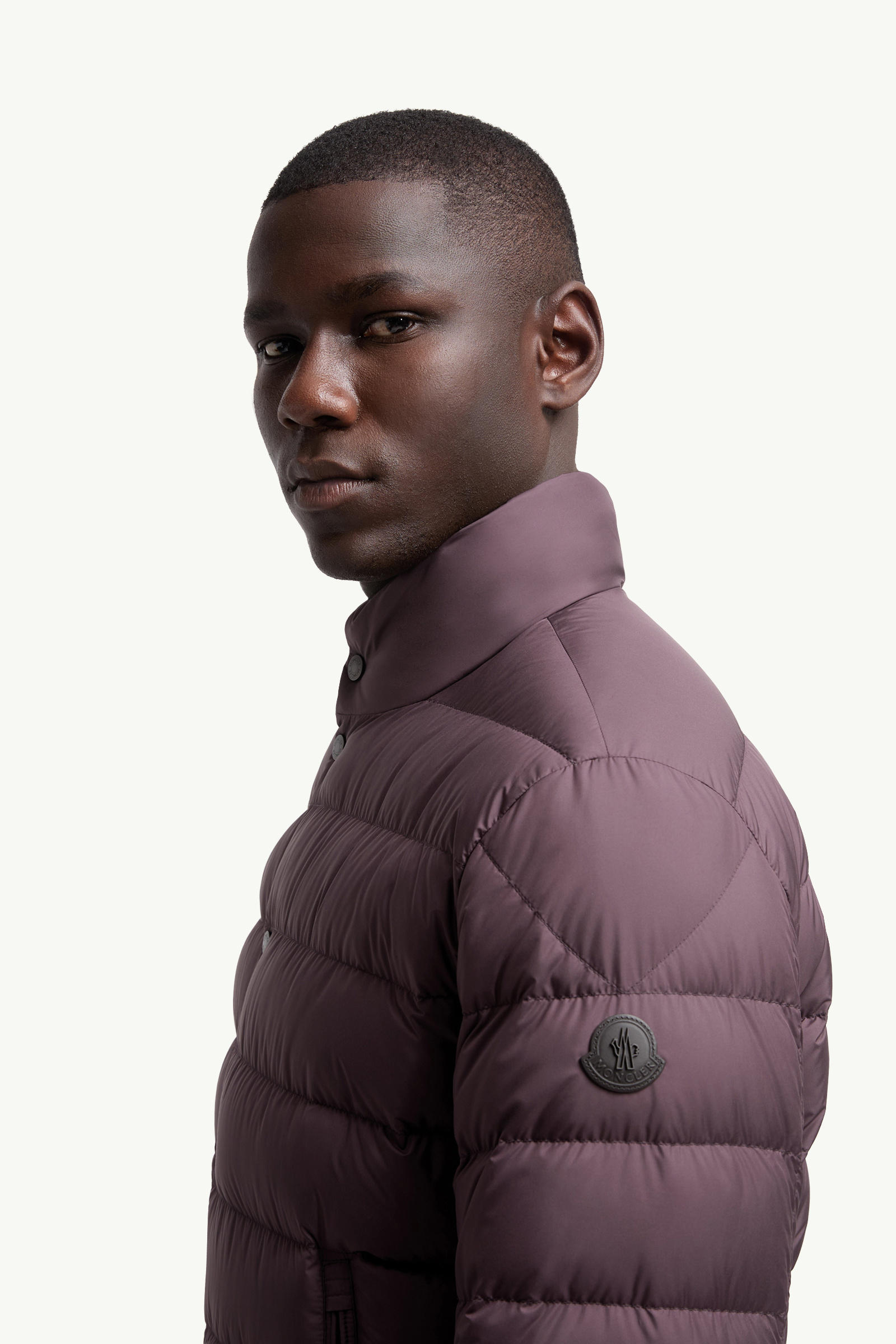 Lyco Short Down Jacket Men Burgundy Moncler 1