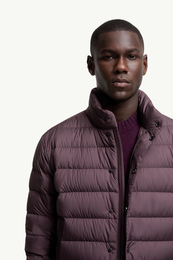 Lyco Short Down Jacket Men Burgundy Moncler 5