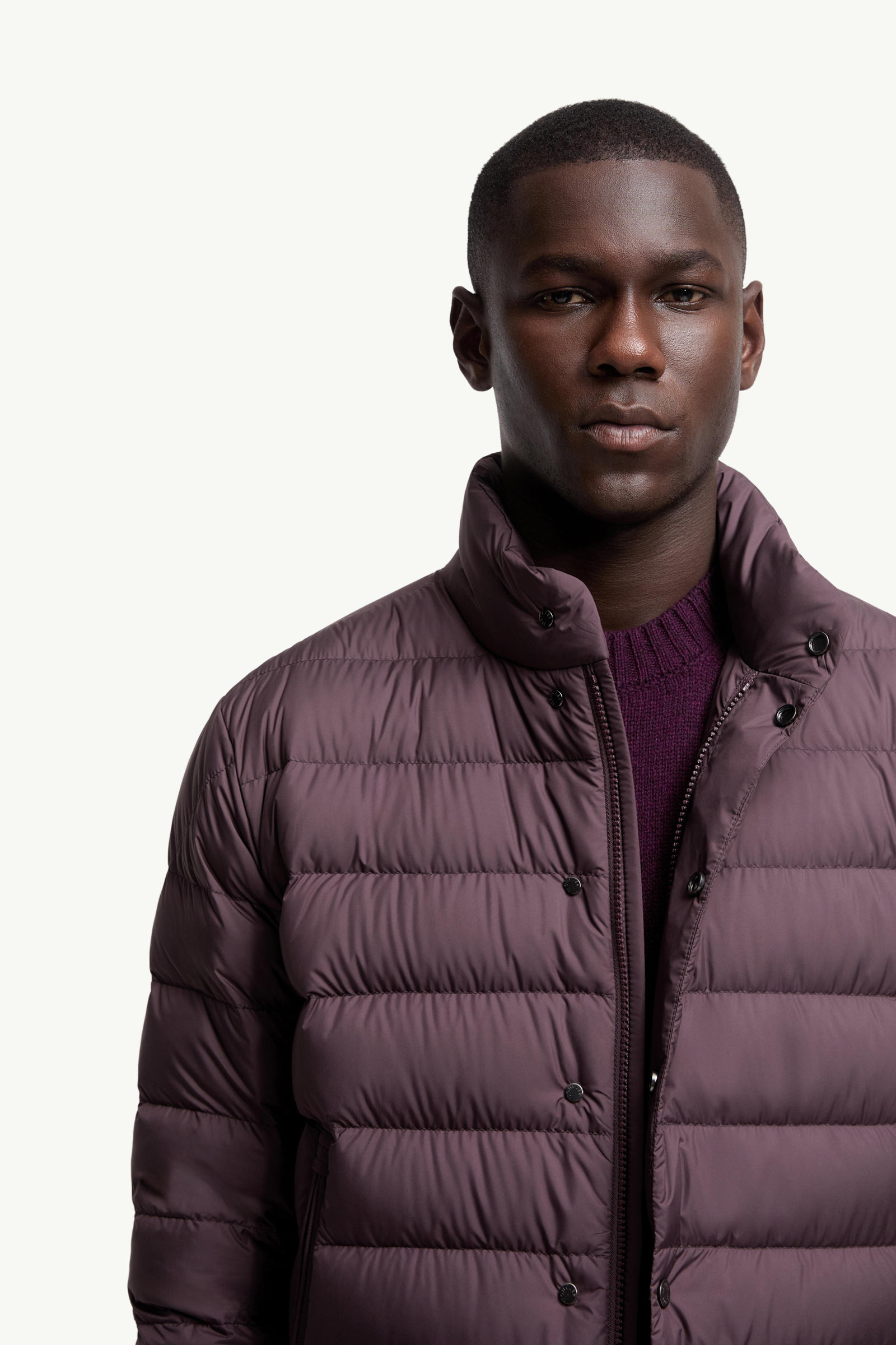Lyco Short Down Jacket Men Burgundy Moncler 5