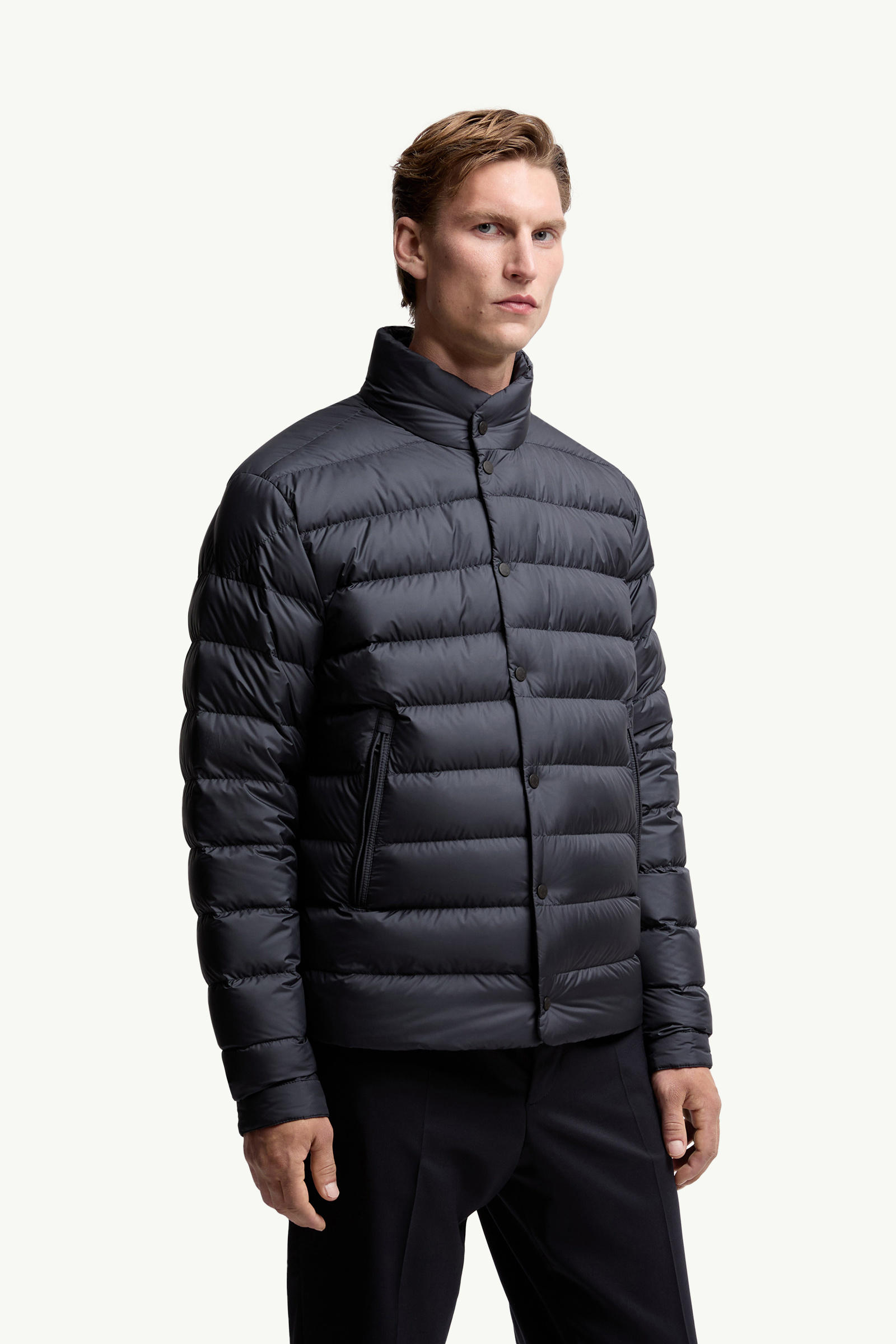Lyco男士短款羽绒夹克外套 男士 蓝色 Moncler 3