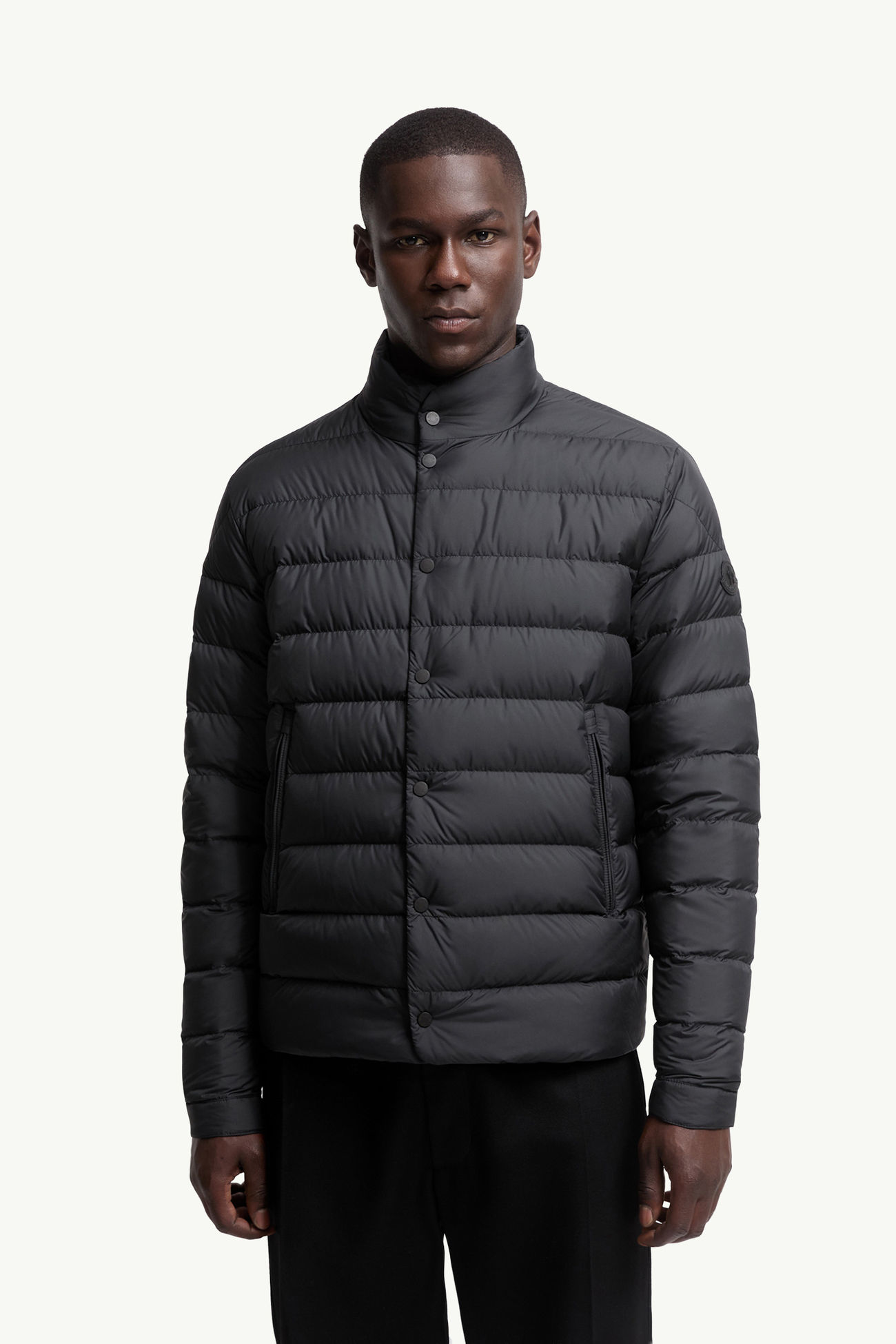 Lyco ショートダウンジャケット メンズ ブラック Moncler 3