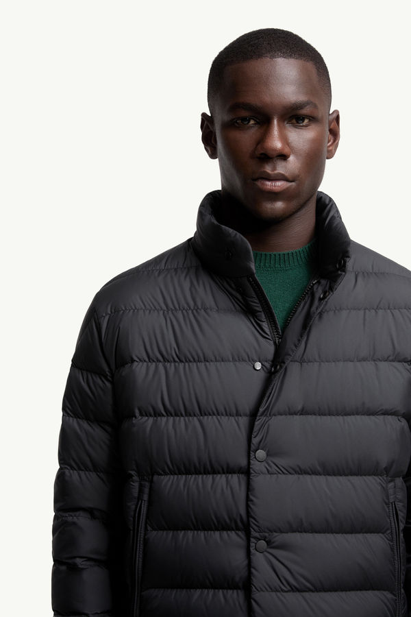 Lyco ショートダウンジャケット メンズ ブラック Moncler 5