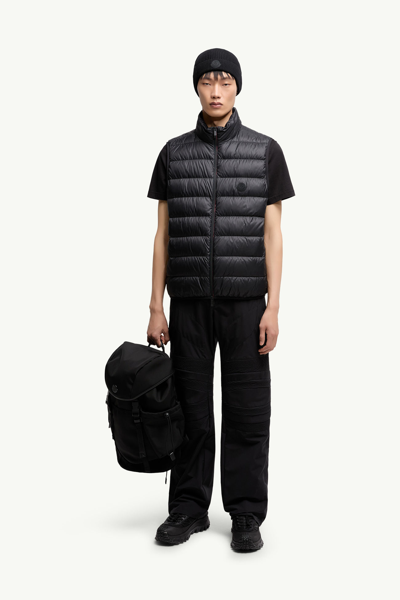 Besne羽絨背心 男士 黑色 Moncler 0