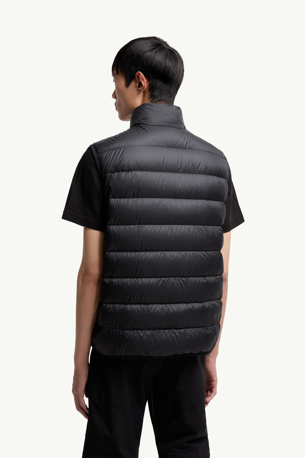 Chaleco plumífero Besne Hombre Negro Moncler 4