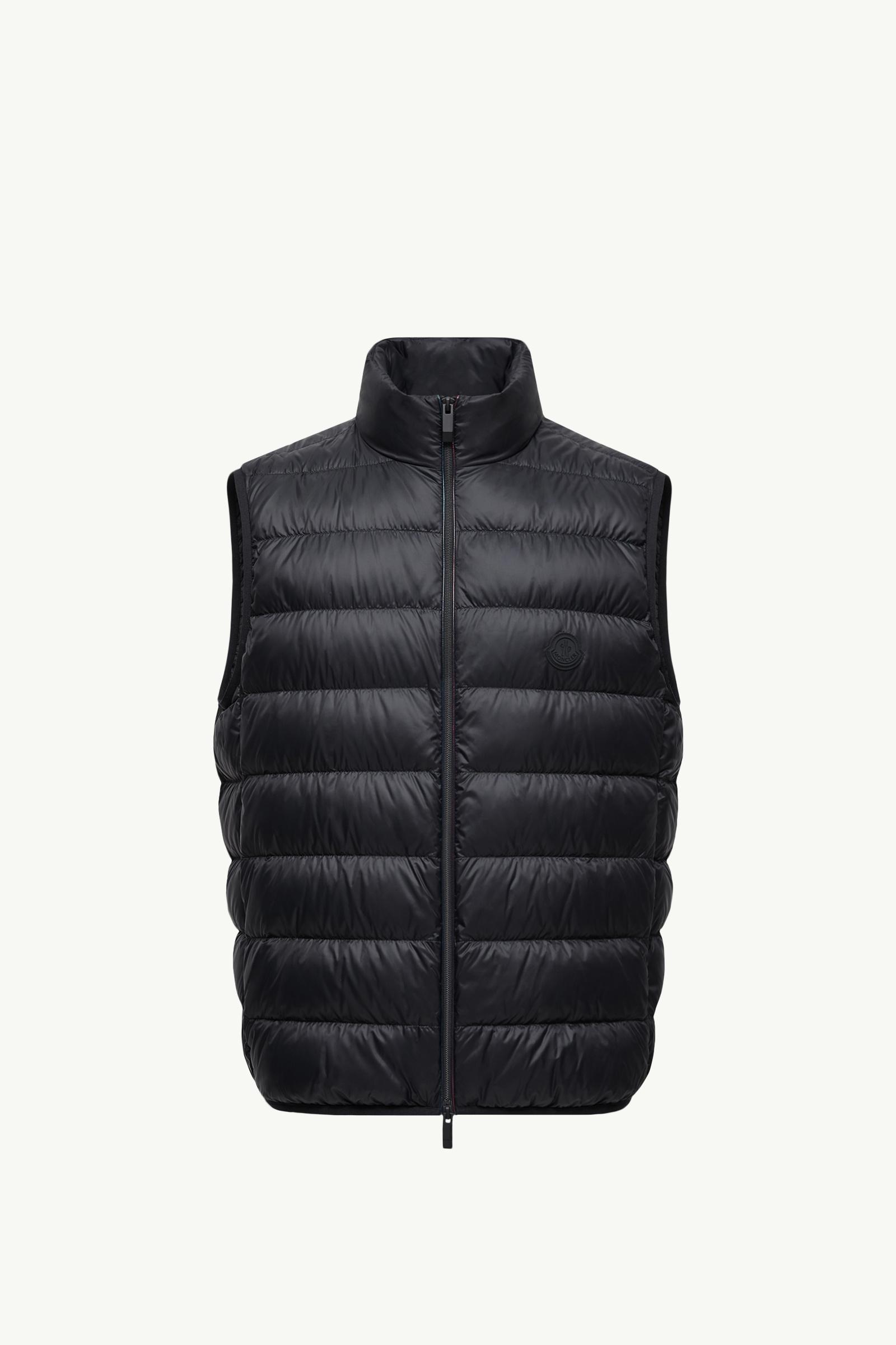 Black Besne Down Vest - Vests for Men | Moncler US