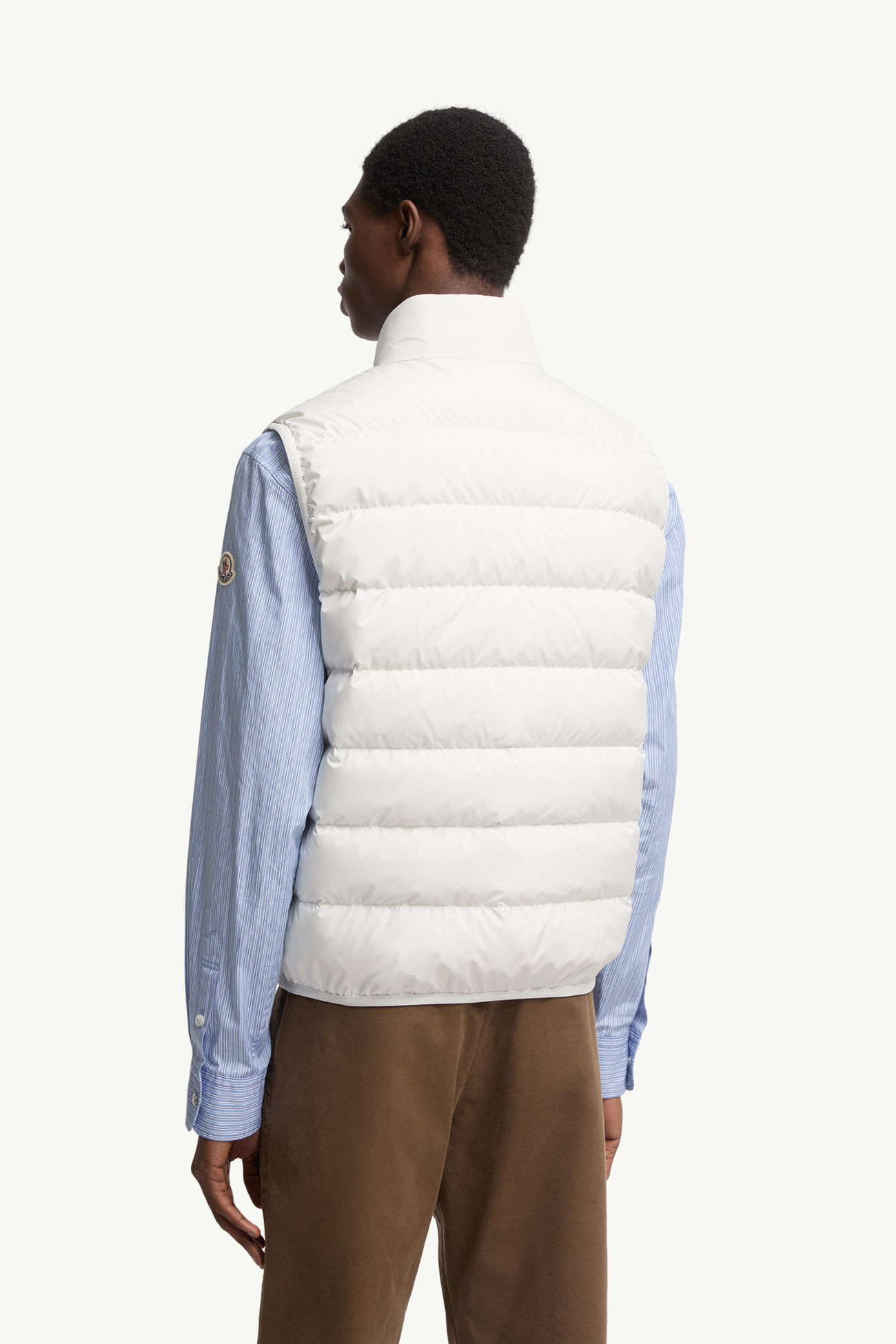 Contrin Daunenweste Herren Weiß Moncler 4