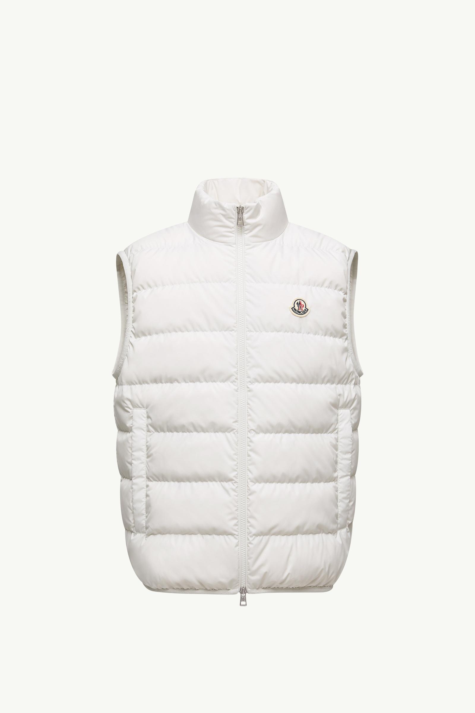 Moncler ホワイト ダウンベスト