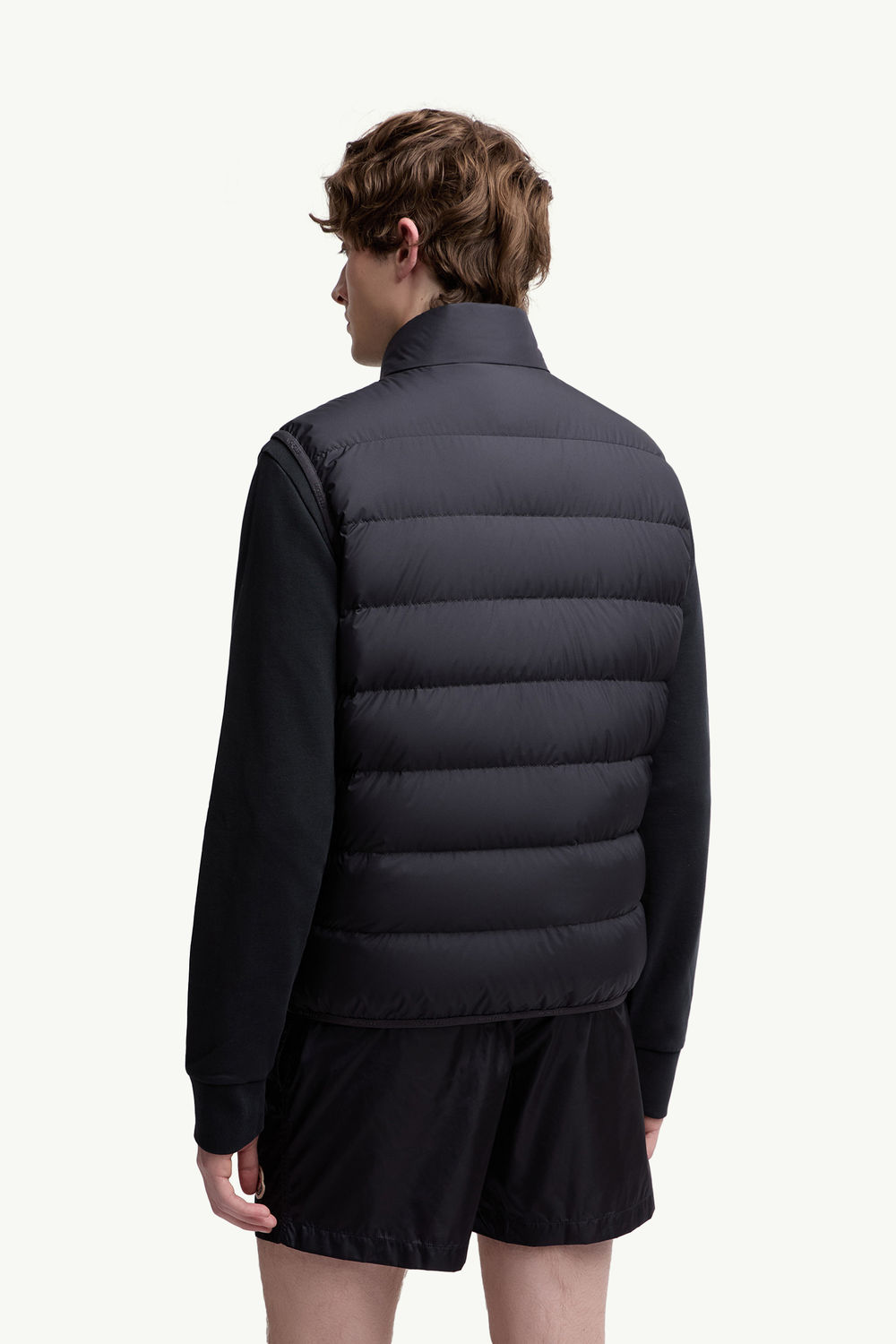 Contrin Down Gilet Men Navy Blue Moncler 4