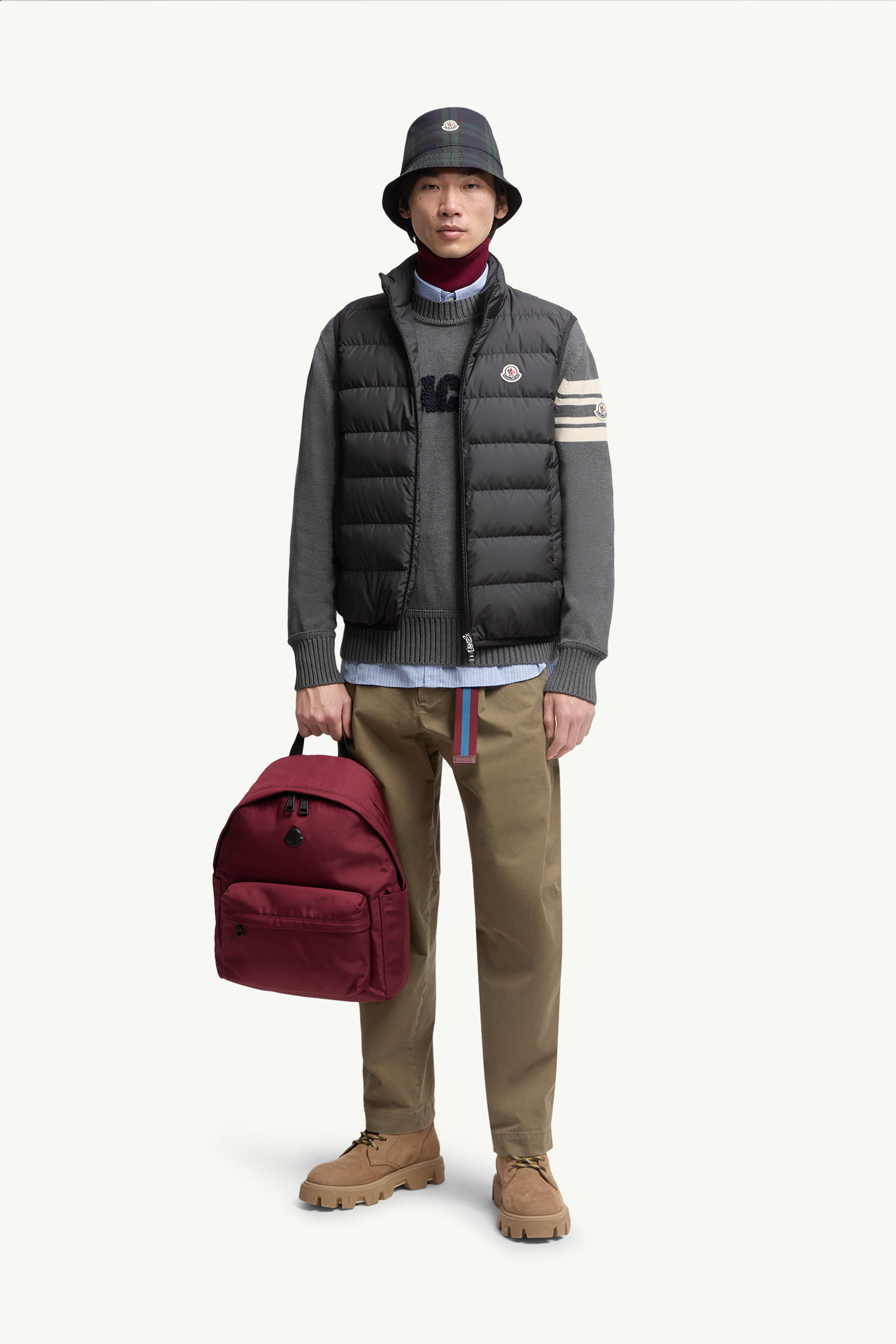 Contrin Down Gilet Men Black Moncler 0