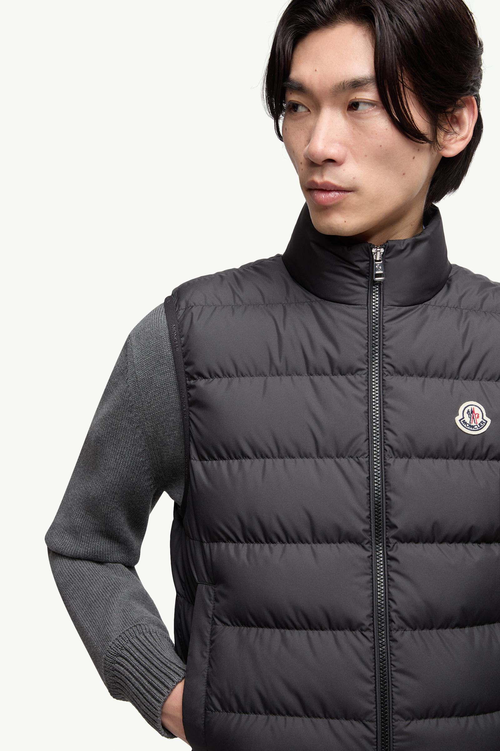 Black Contrin Down Gilet - Vests for Men | Moncler NL