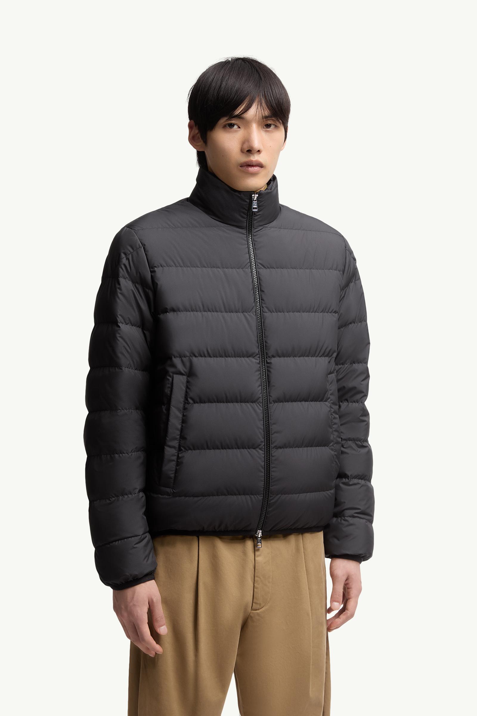 Black Baudinet Short Down Jacket - Short Down Jackets for