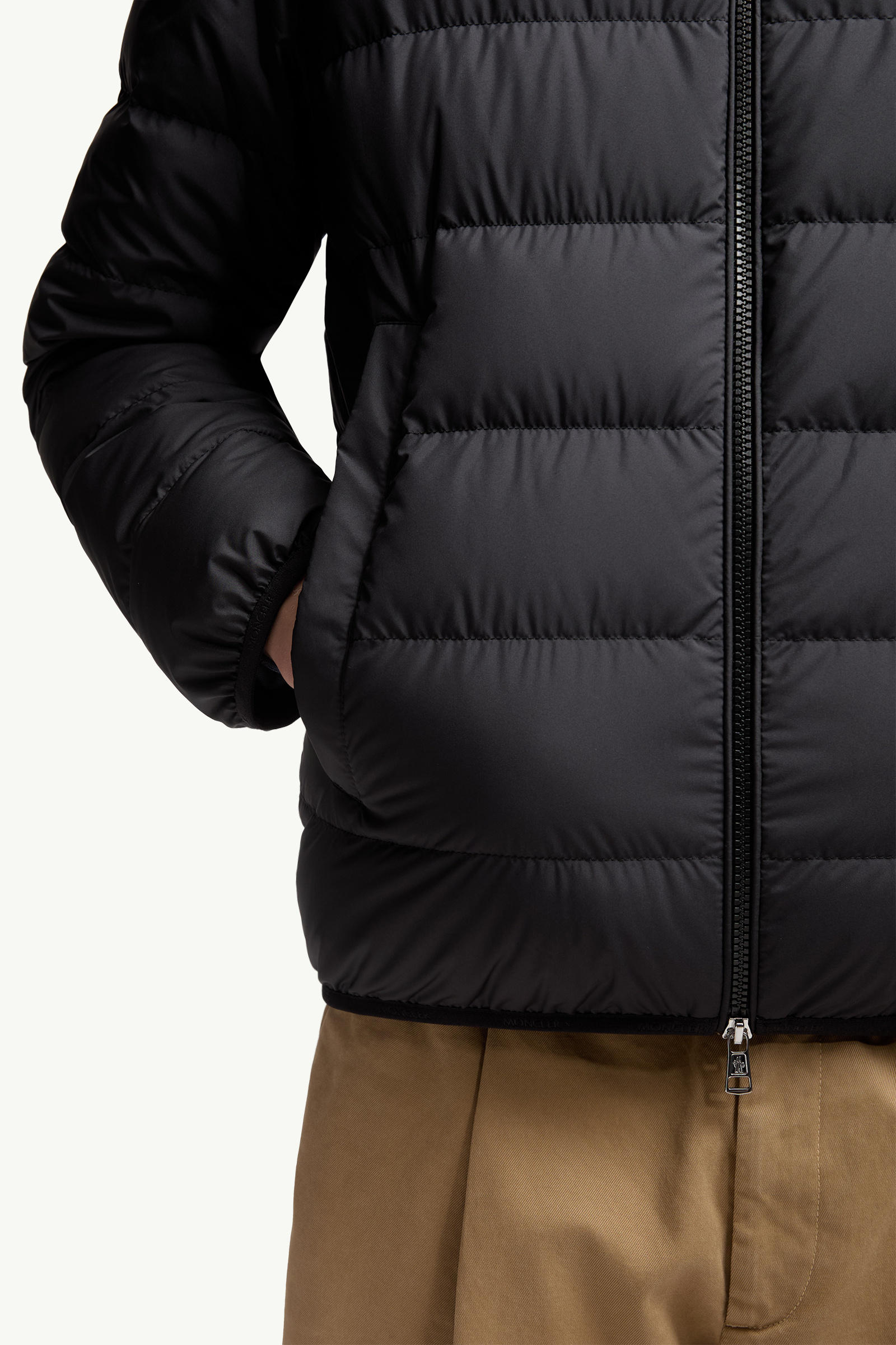 Baudinet Short Down Jacket Men Black Moncler 5