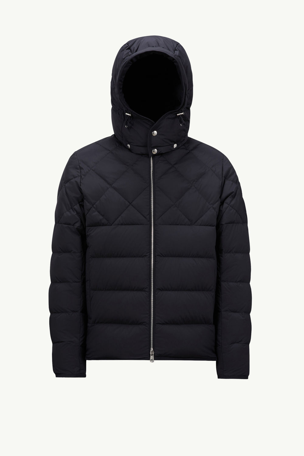 Cecaud Hooded Short Down Jacket Men Navy Blue Moncler 2