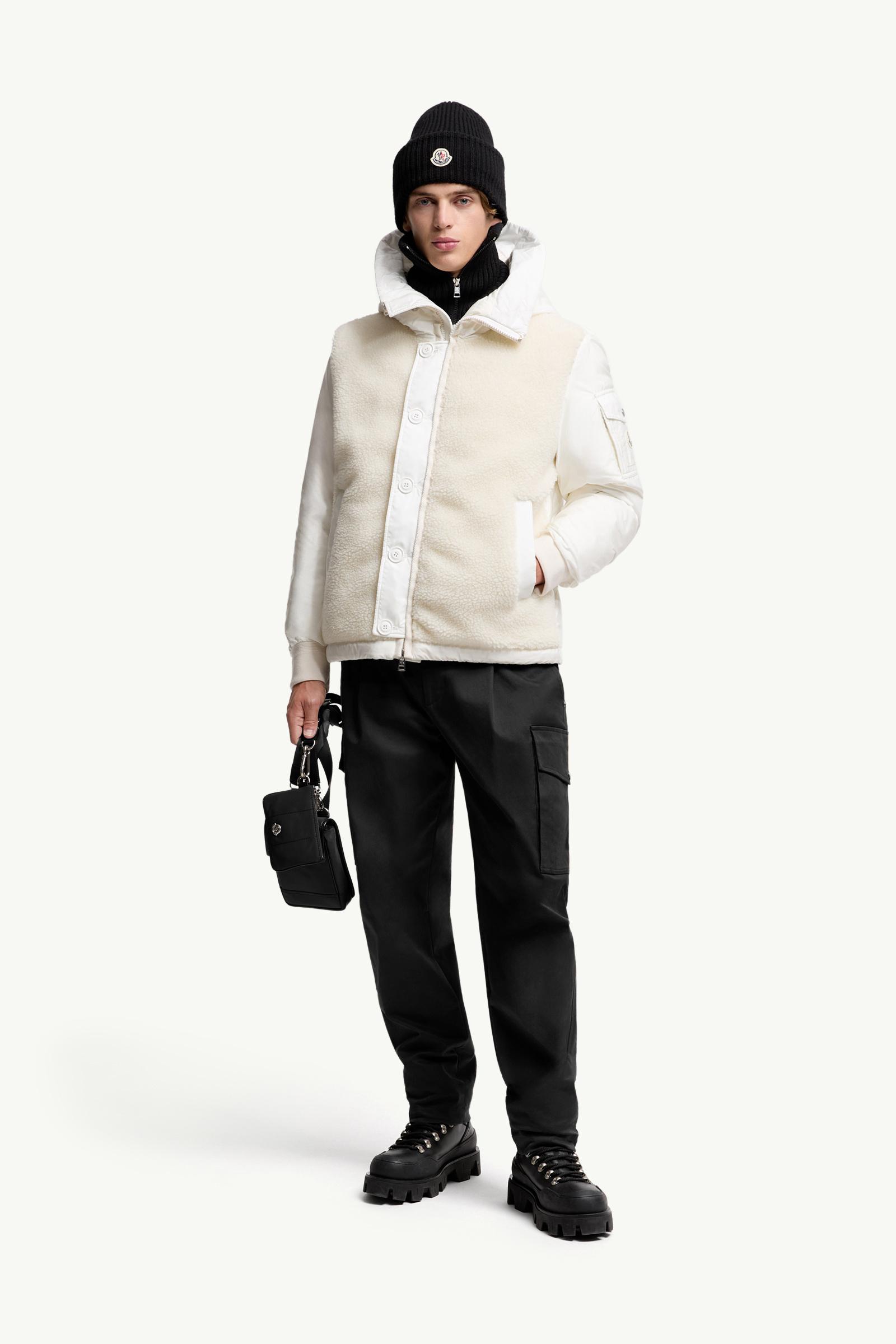 Auvurgne Hooded Teddy Short Down Jacket Size: 1