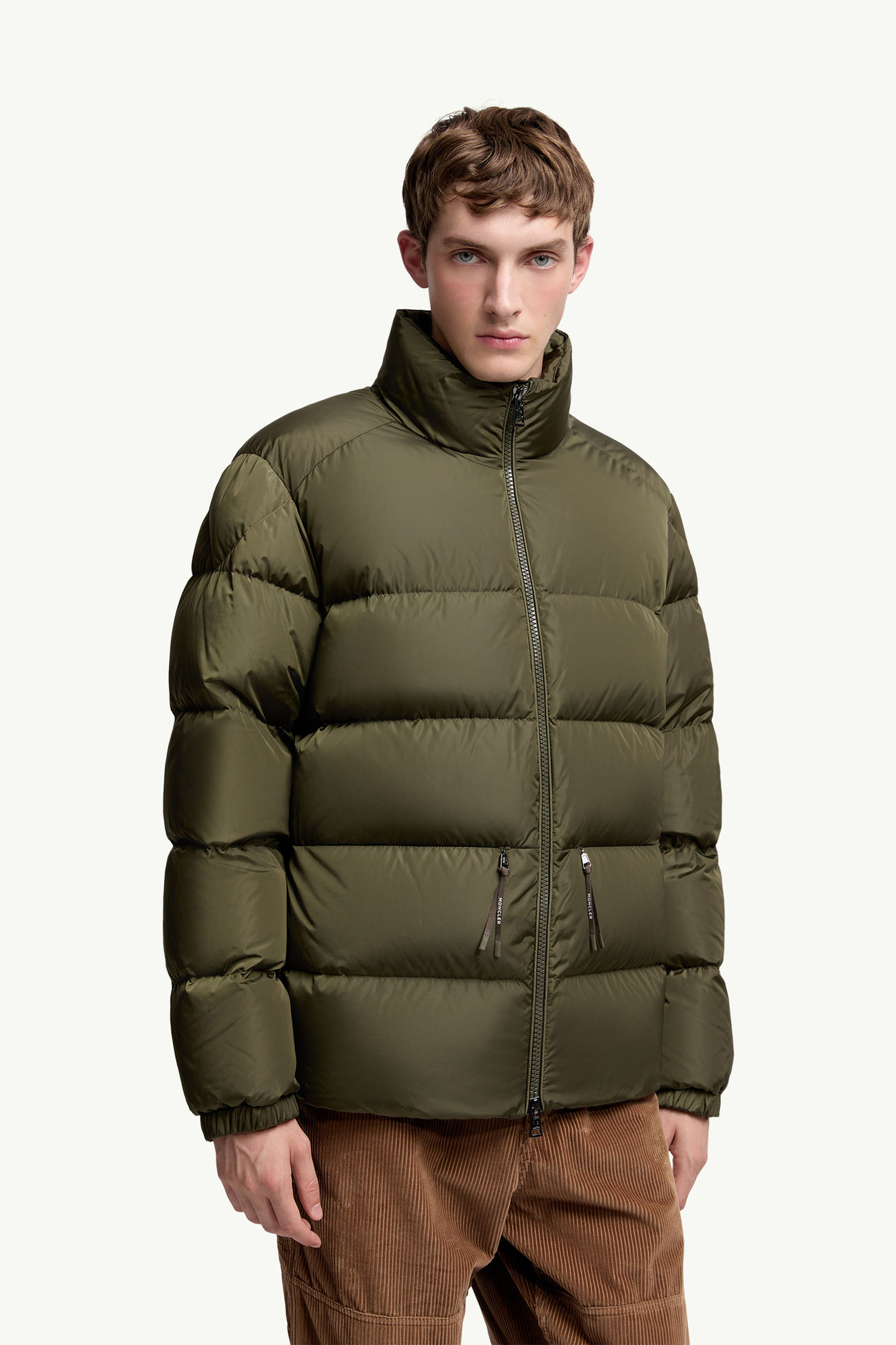 Tuileries男士短款羽绒夹克外套 绿色 Moncler 3