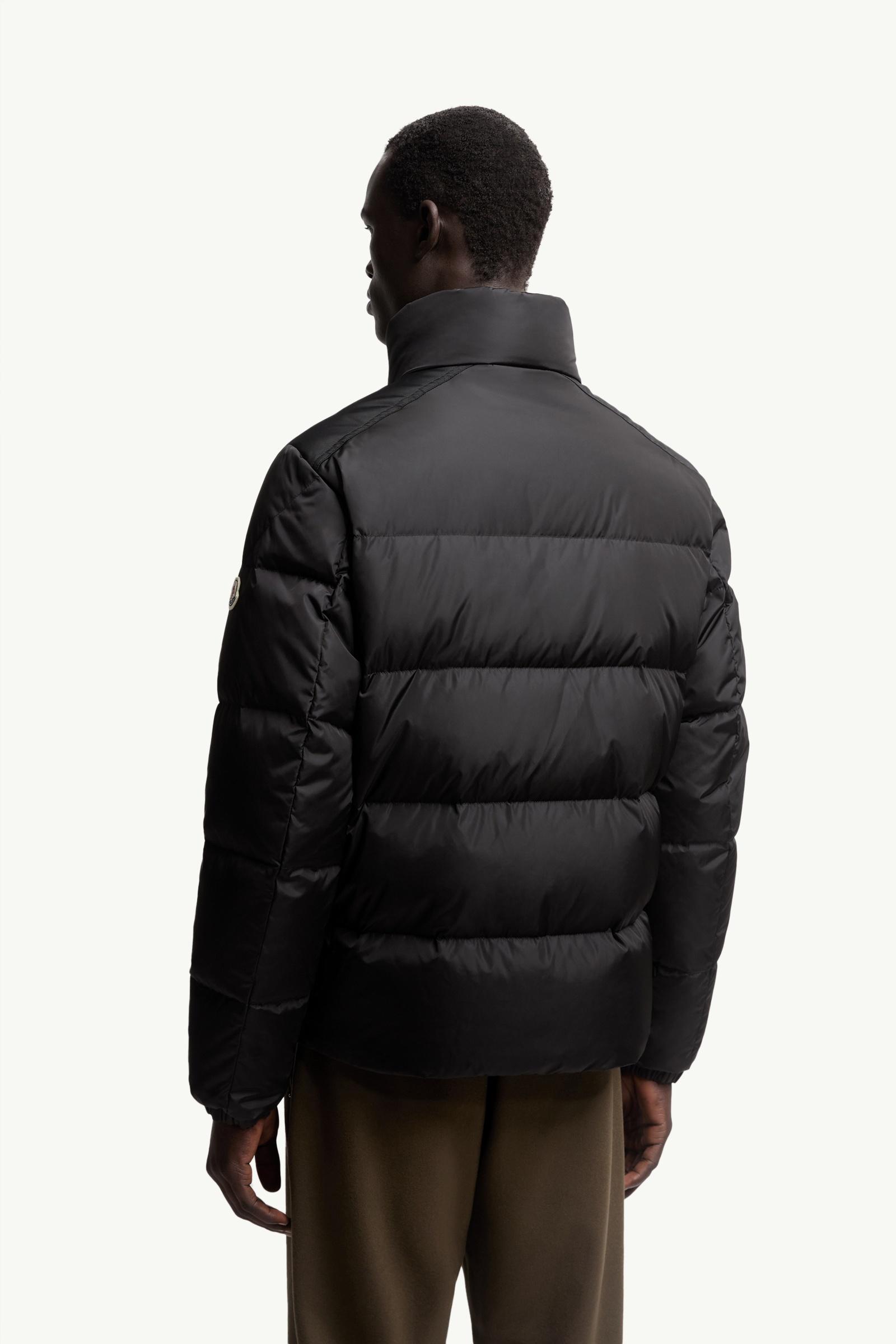 Black Virolais Short Down Jacket - Short Down Jackets for Men