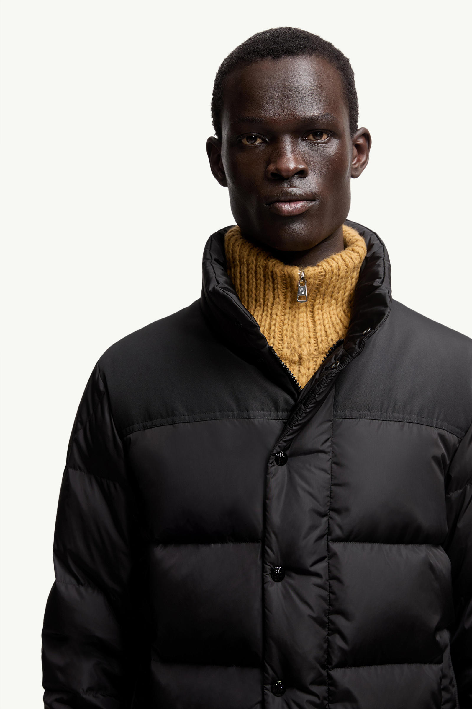 Virolais Short Down Jacket Men Black Moncler 5