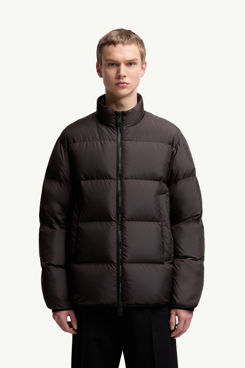 Erterle Short Down Jacket Men Brown Moncler 3