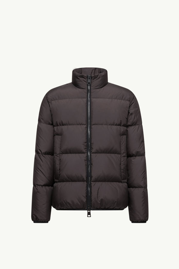 Erterle kurze Daunenjacke Herren Braun Moncler 2