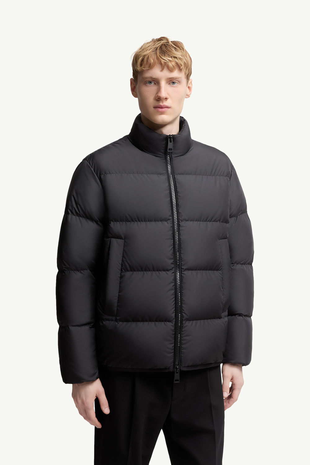 Erterle Short Down Jacket Men Black Moncler 3