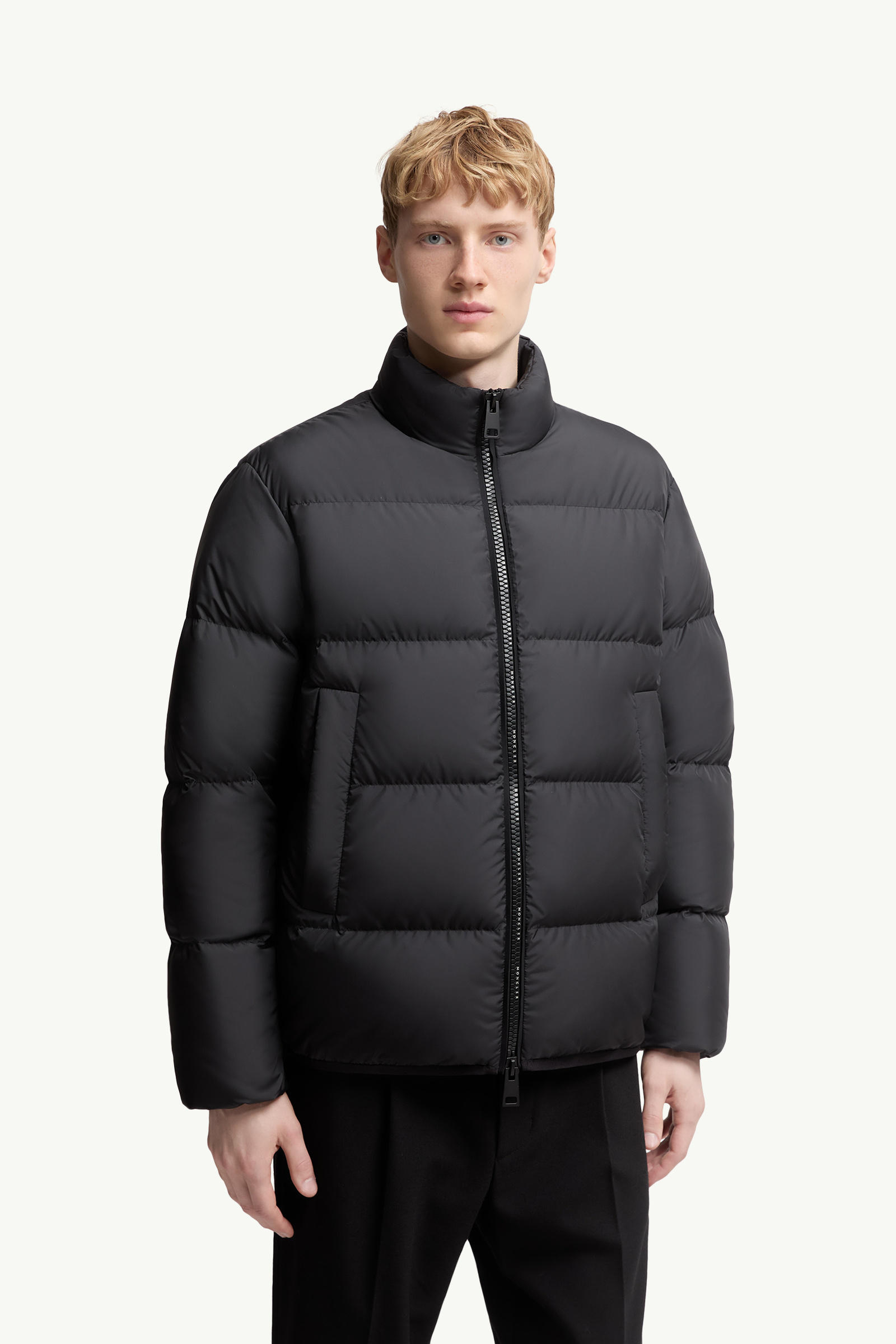 Erterle Short Down Jacket Men Black Moncler 3
