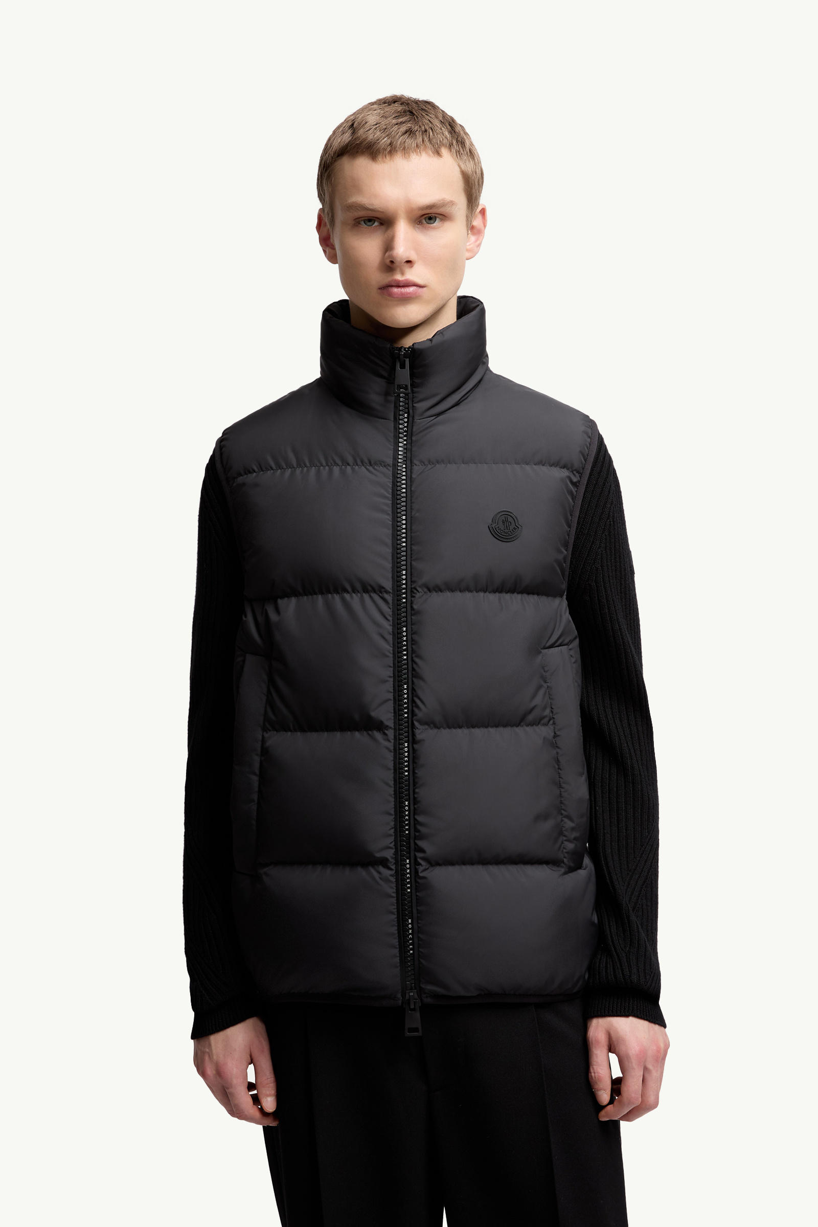 Chaleco plumífero Gabas Hombre Negro Moncler 3