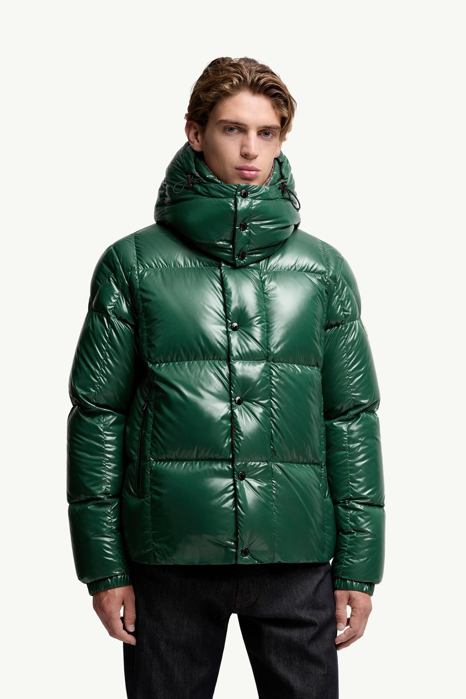 Emerald Green Parana Hooded Short Down Jacket - Short Down Jackets