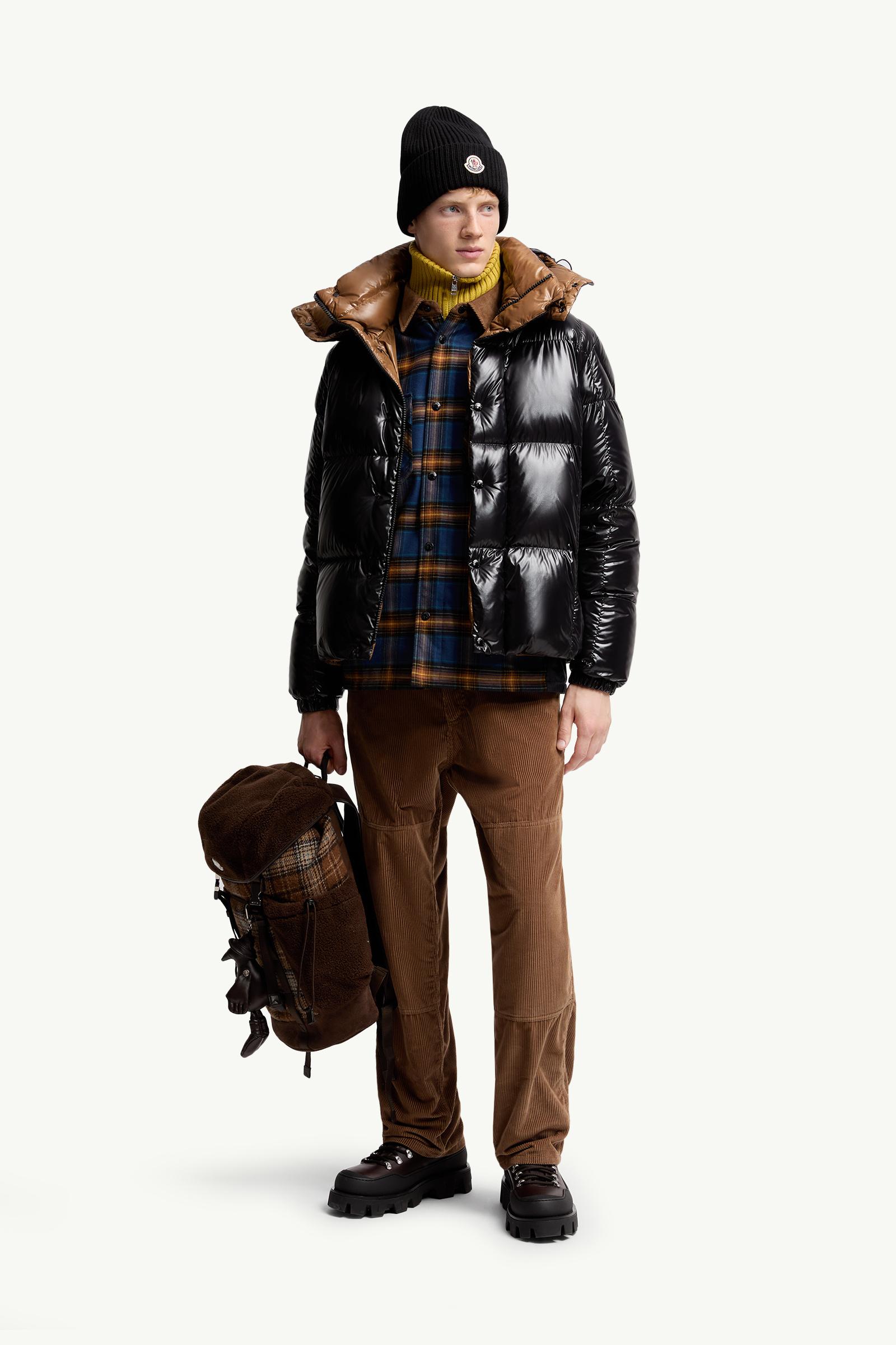 Black Parana Hooded Short Down Jacket - Short Down Jackets