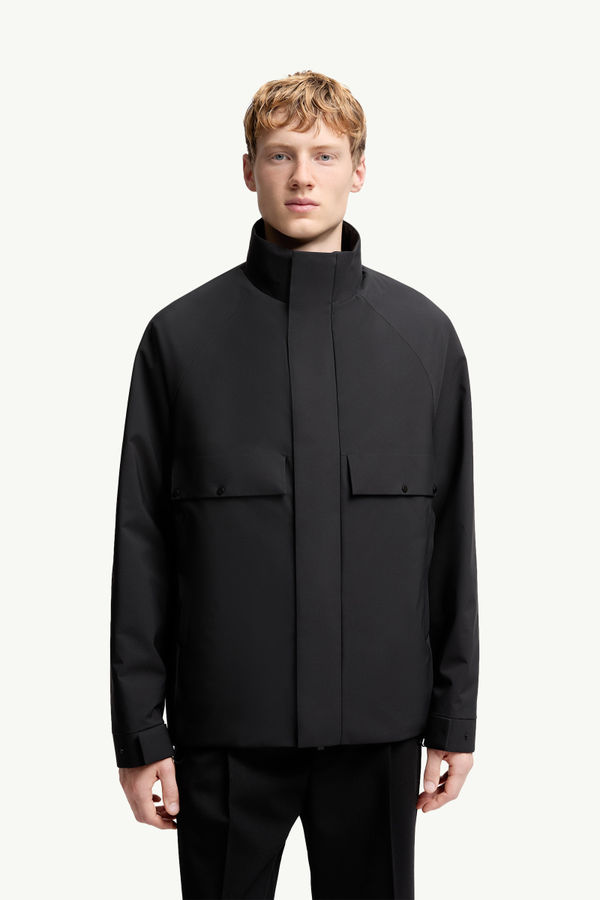 Egoutelles Short Down Jacket Men Black Moncler 3
