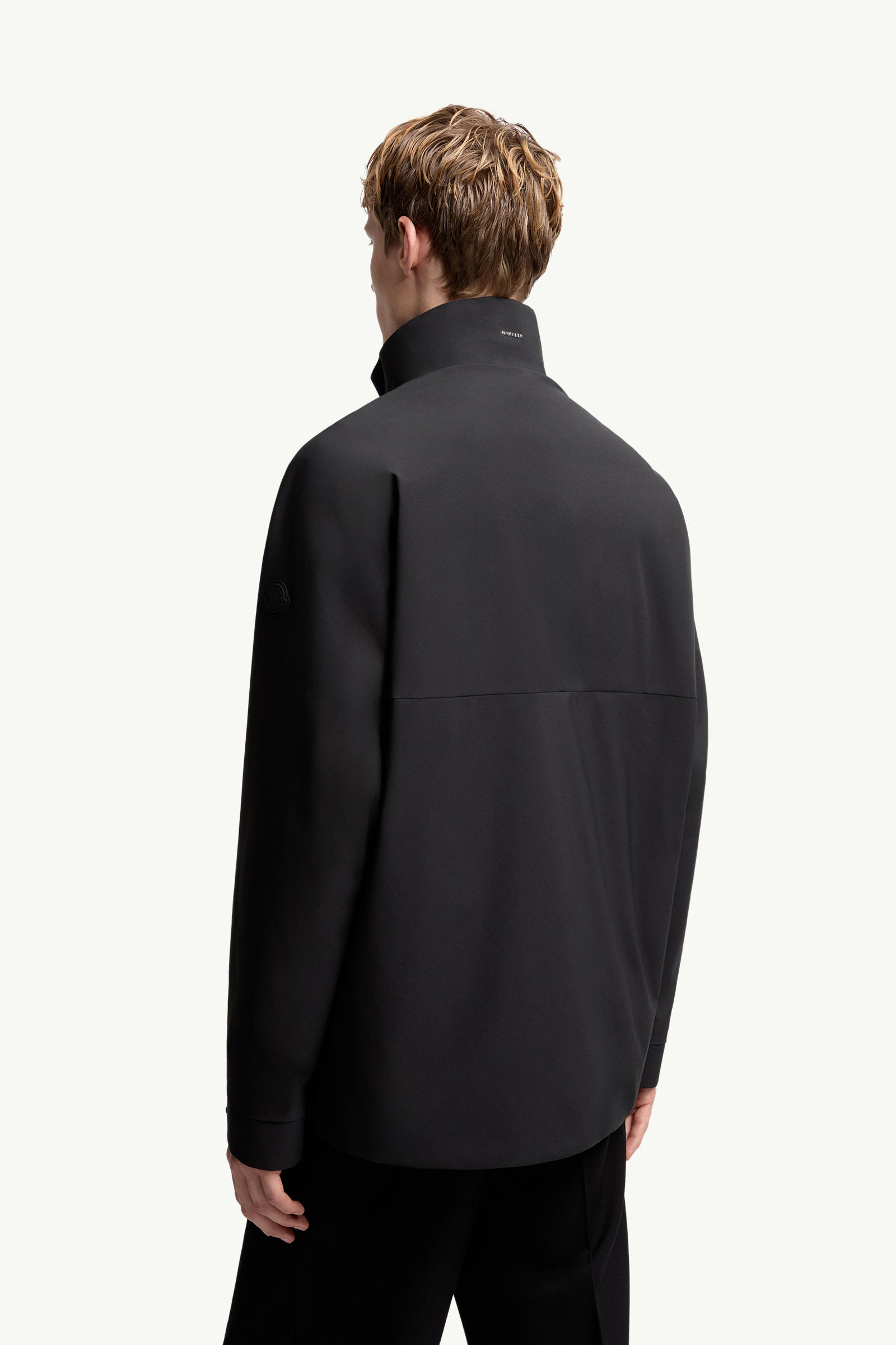 Egoutelles Short Down Jacket Men Black Moncler 4