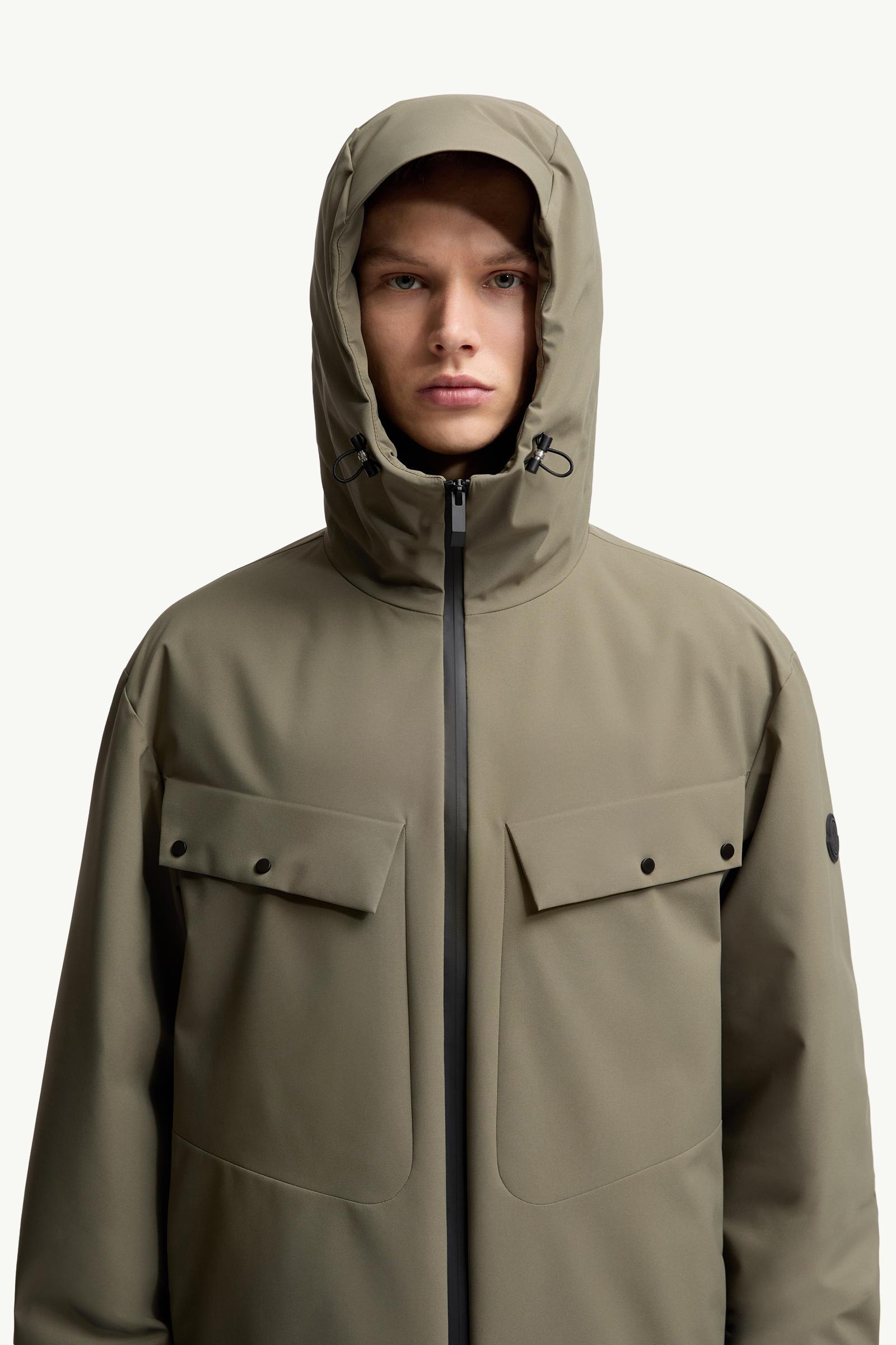 オリーブグリーン Escurays ショートダウンジャケット