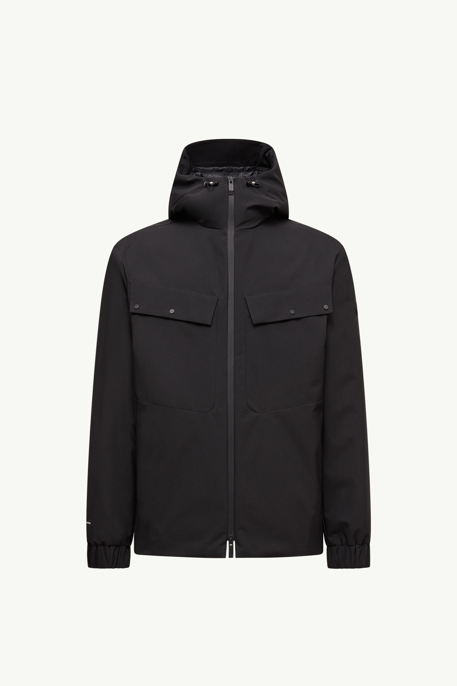 Escurays Hooded Short Down Jacket Men Black Moncler 2