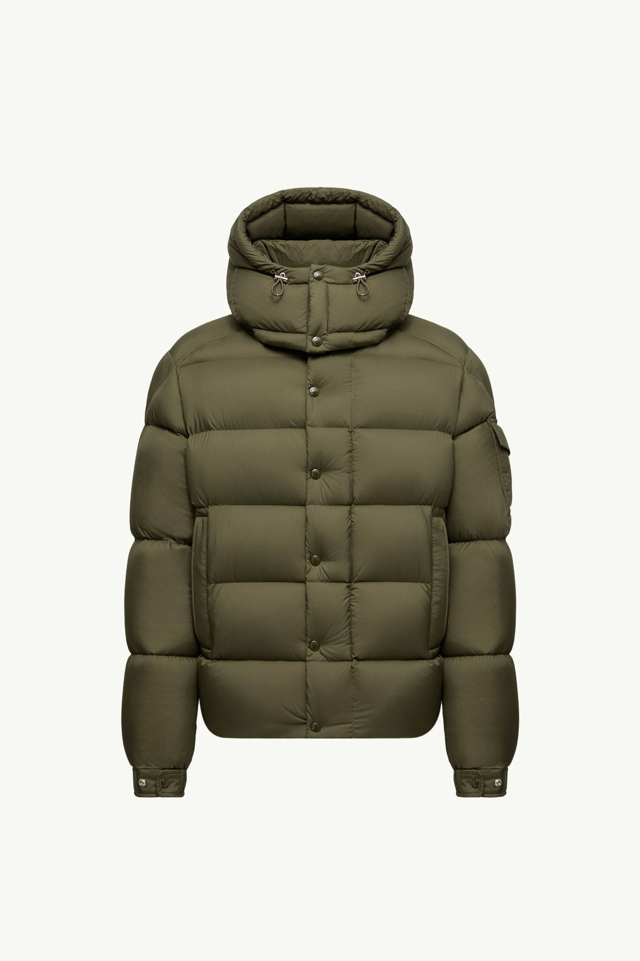 Doudoune courte à capuche Moncler Maya 70 Hommes Vert Olive Moncler 2