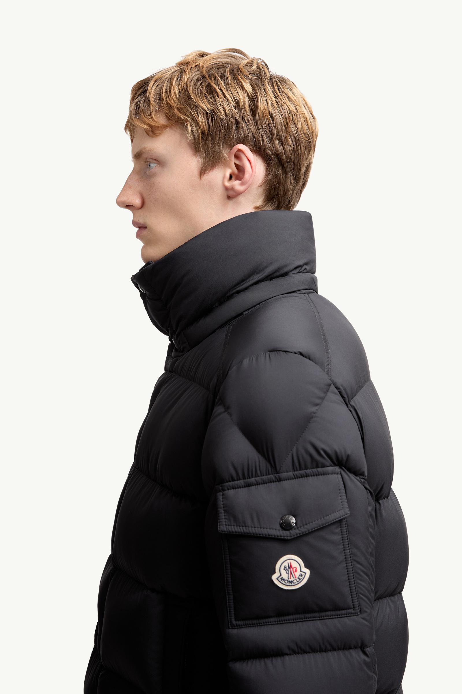 美品MONCLER 黒 ダウンジャケットMAYA ブラック Moncler Mayaショートダウンジャケット : ショート