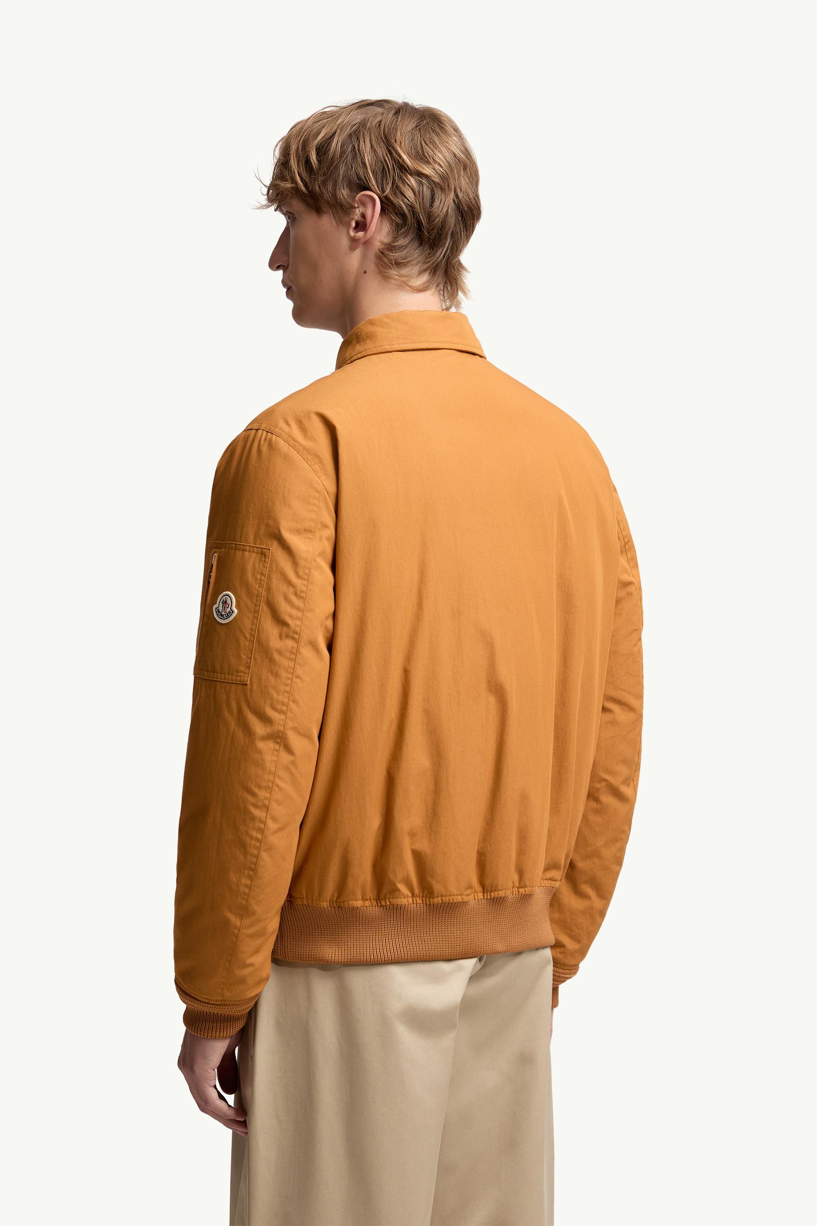 Ochre Yellow Volkuri Down Bomber Jacket - Short Down Jackets for