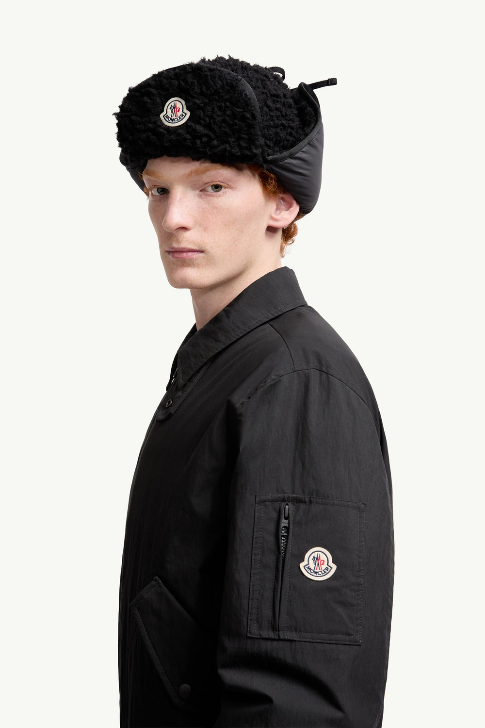 Volkuri Down Bomber Jacket Men Black Moncler 1