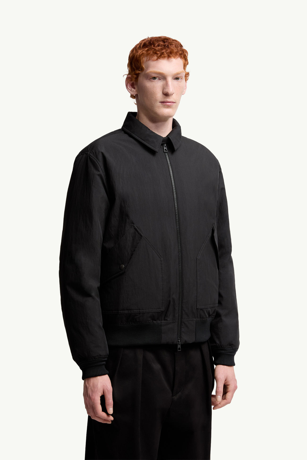 Volkuri Down Bomber Jacket Men Black Moncler 3