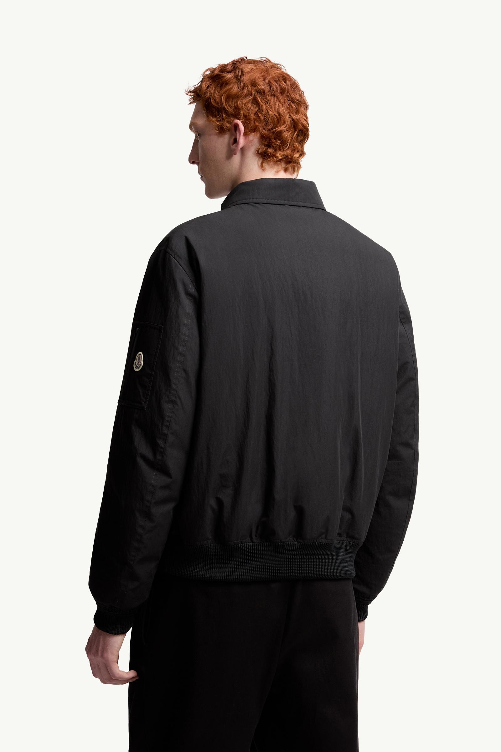 Black Volkuri Down Bomber Jacket - Short Down Jackets for Men
